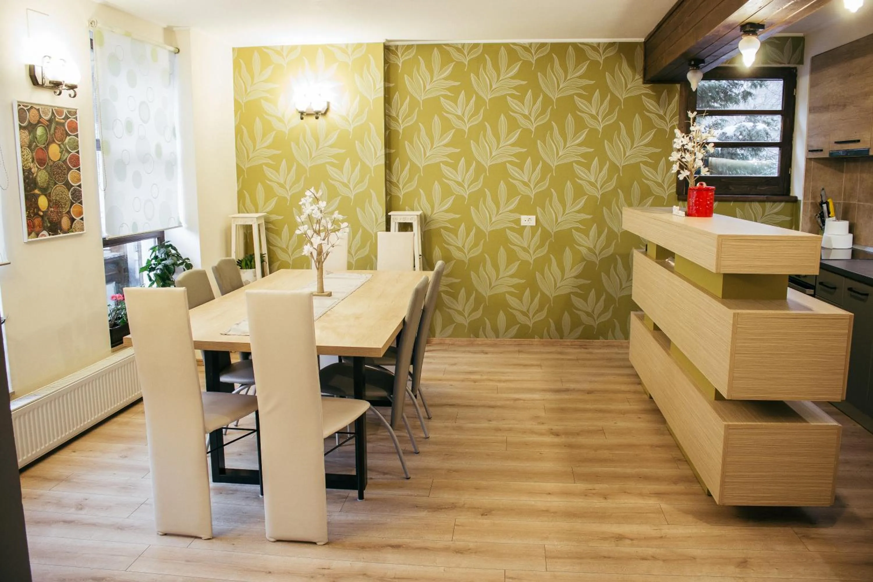 Kitchen or kitchenette in Casa Traian