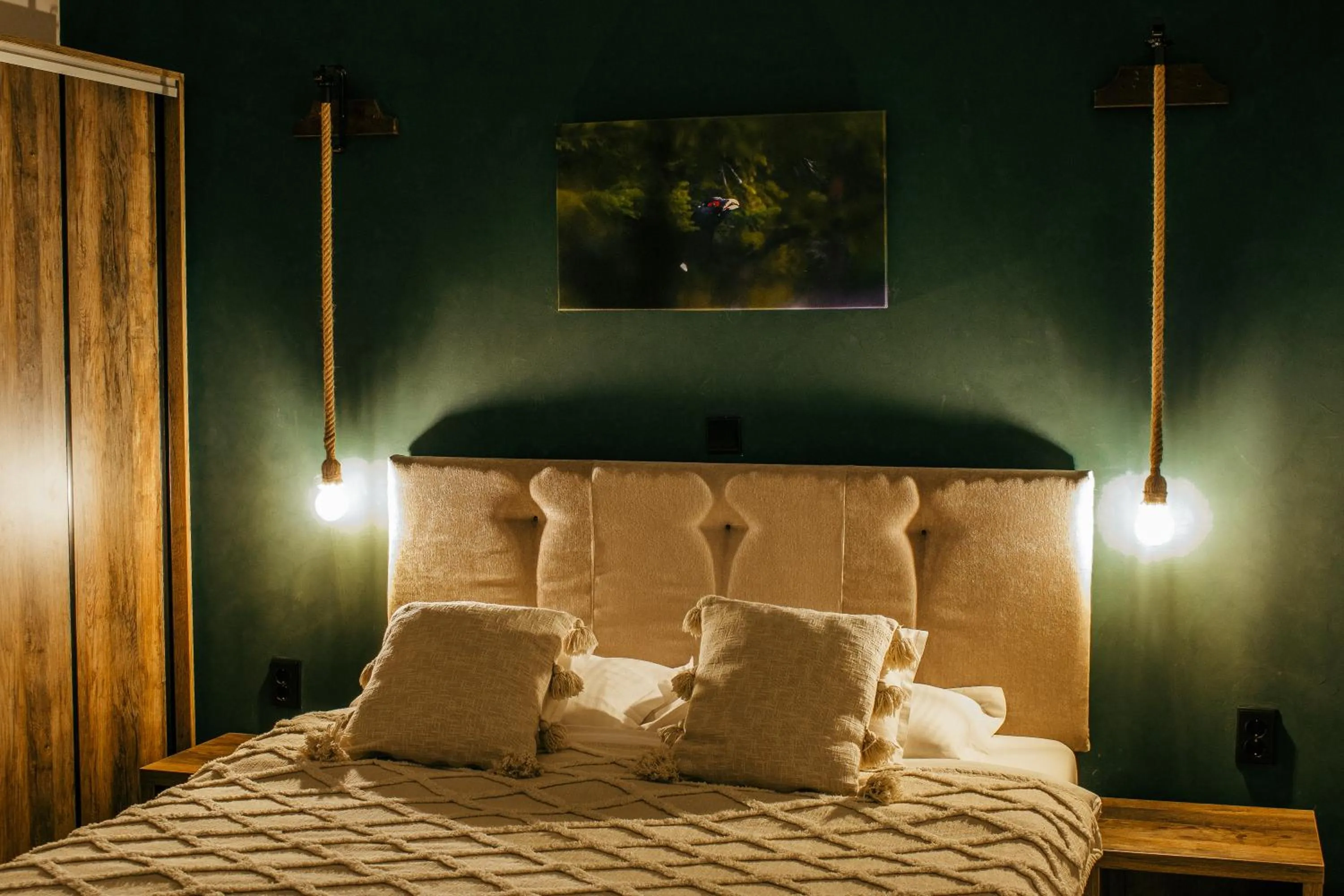 Patio, Bed in Casa Traian