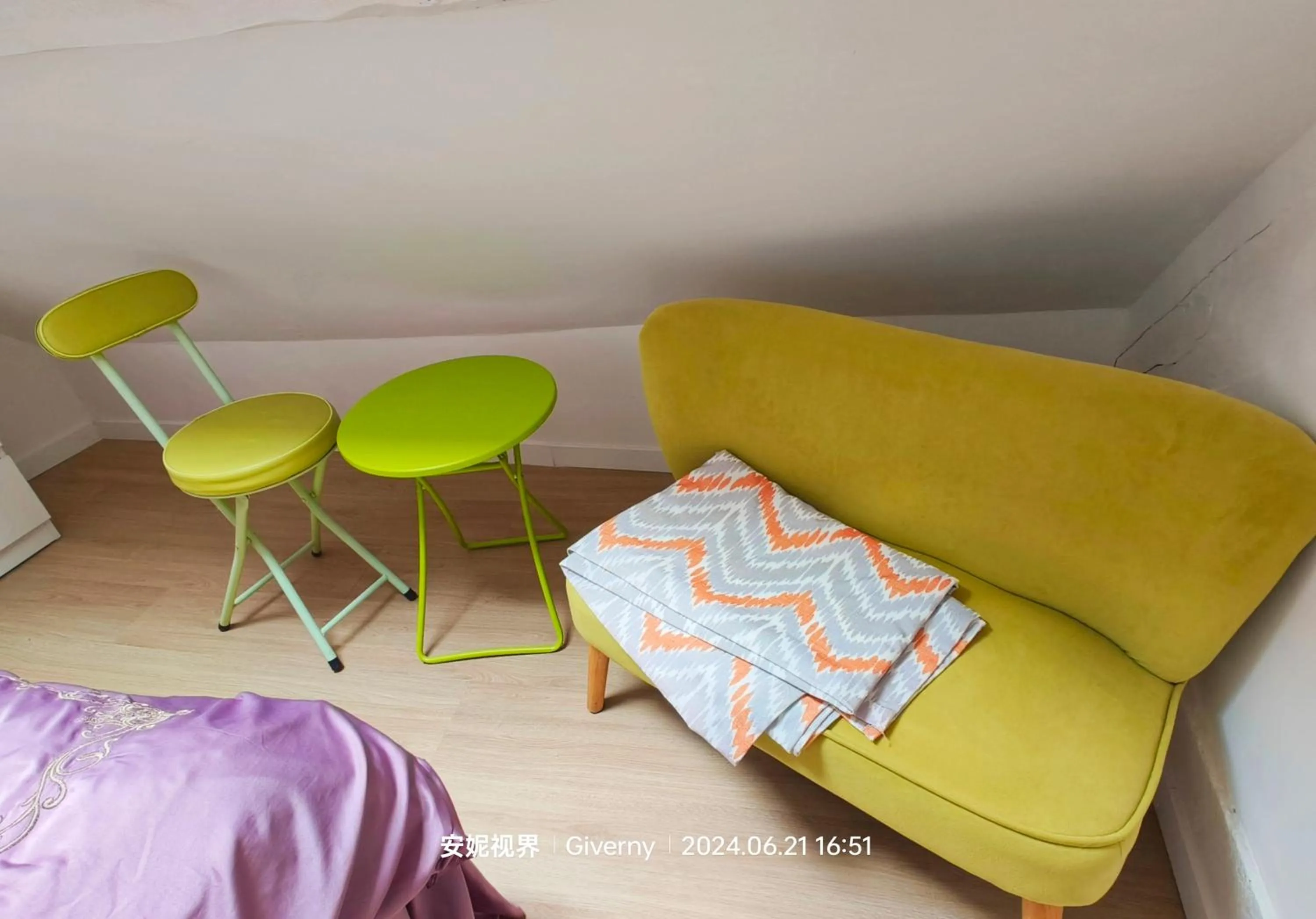 Bed in Le Coin des Artistes