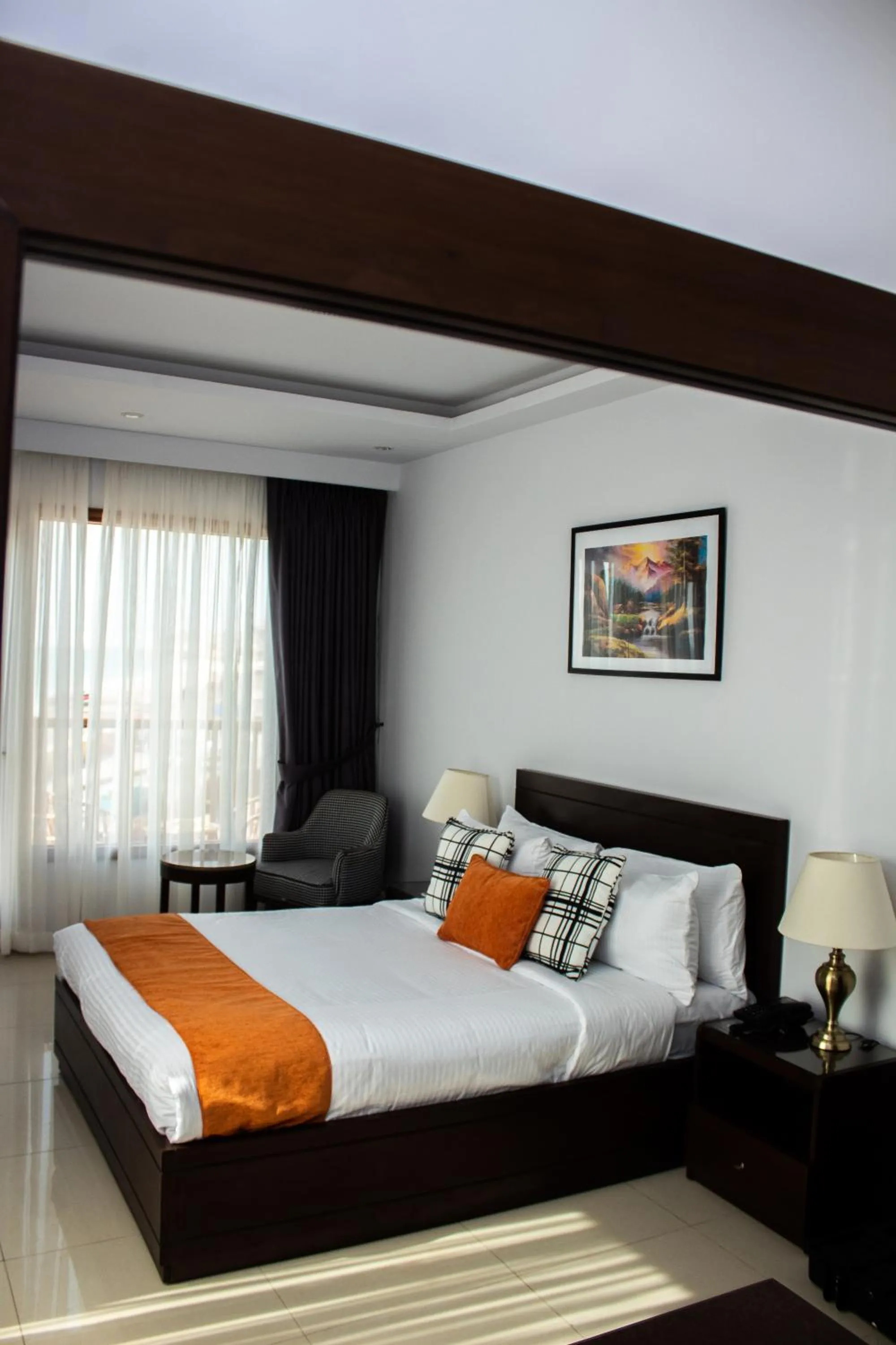 Bed in Destination Beach Hotel by Dreamworld