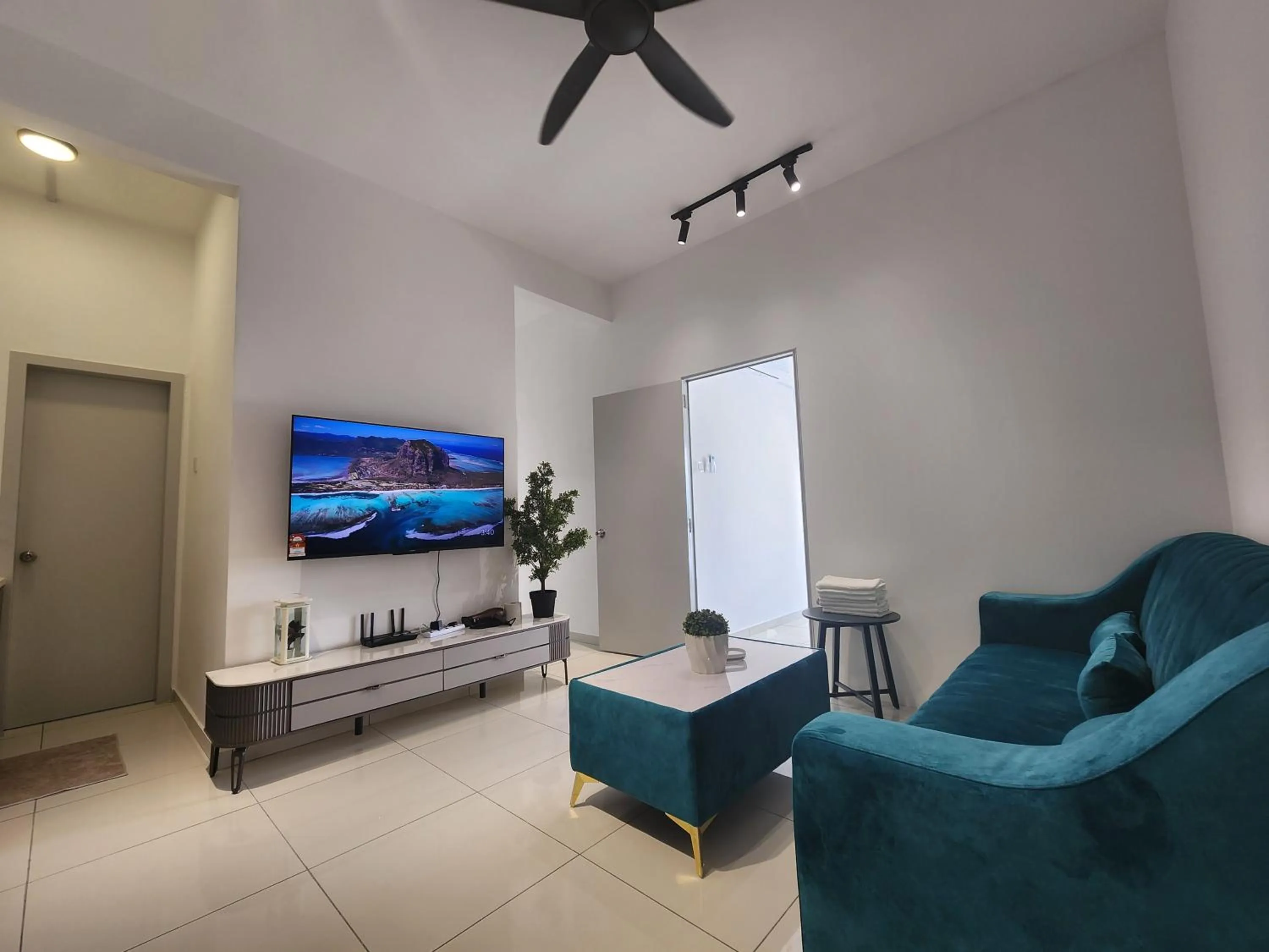 Communal lounge/ TV room in The Horizon - Ipoh