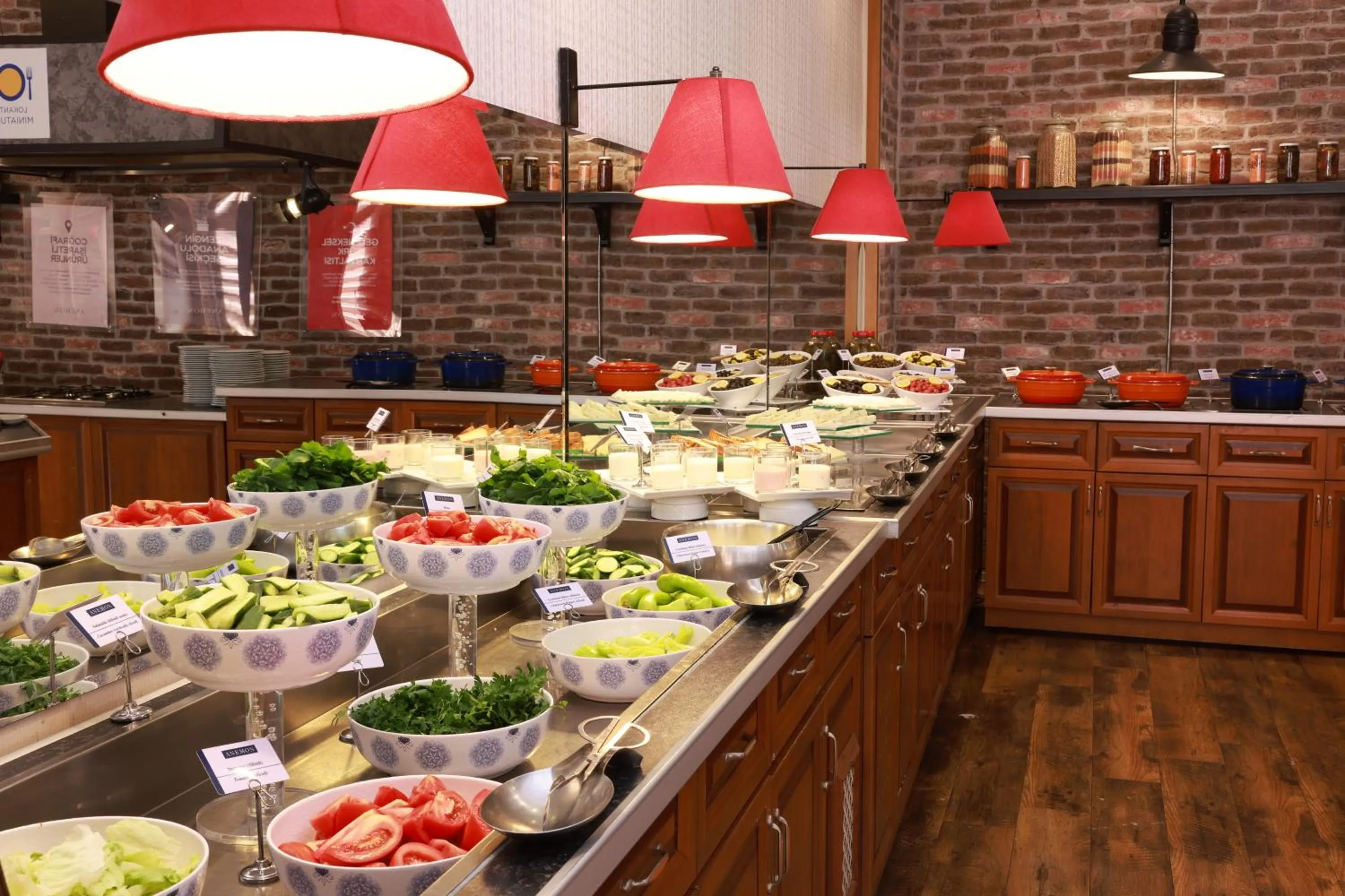 Buffet breakfast in Anemon Kent Ege Otel