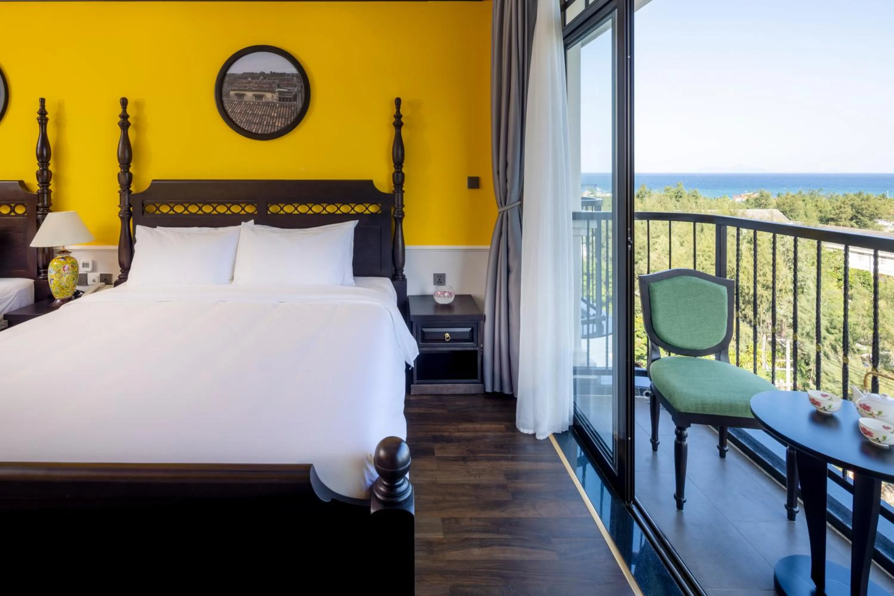 Natural landscape, Bed in Charming beauty hotel