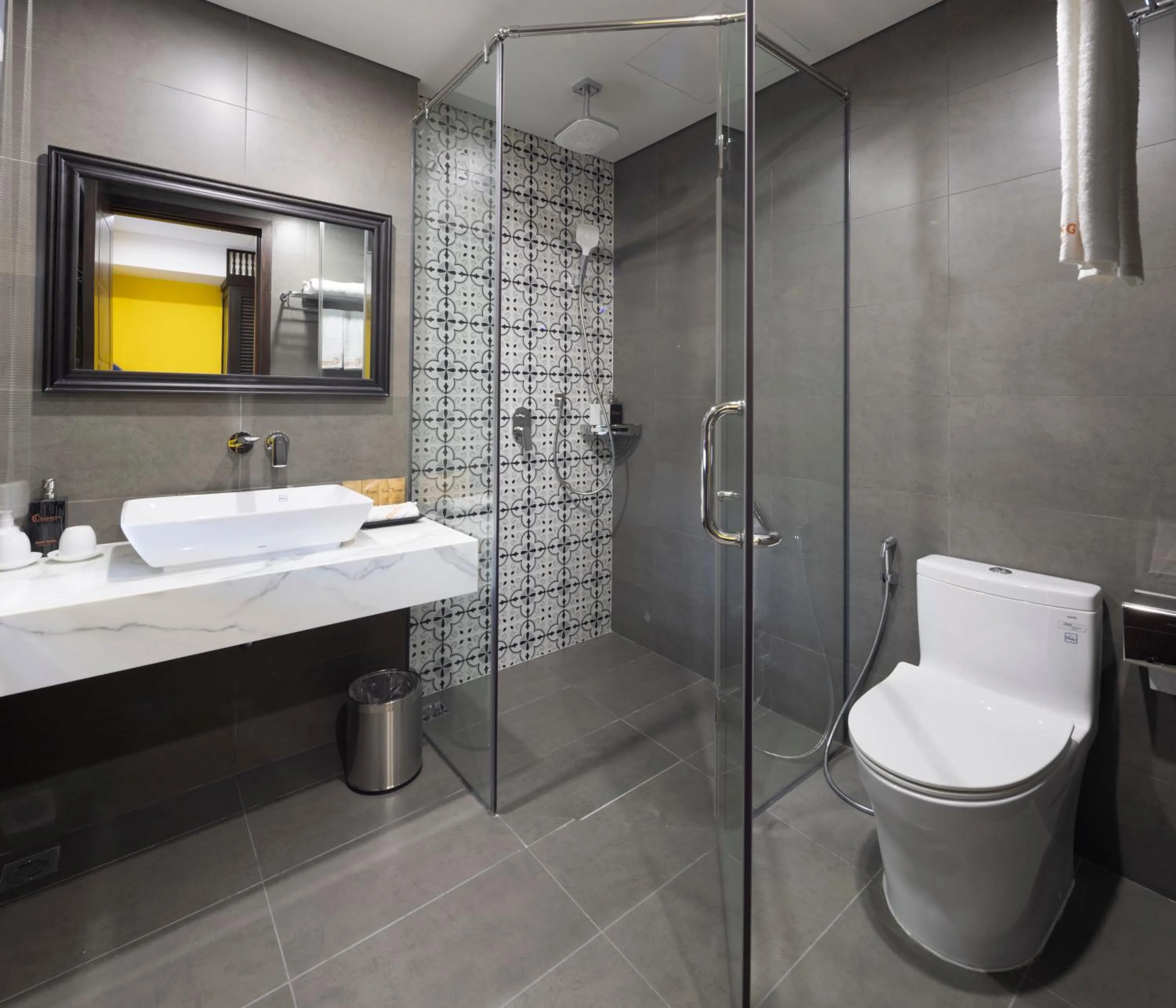 Bathroom in Charming beauty hotel