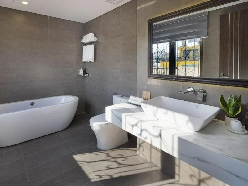 Bathroom in Charming beauty hotel