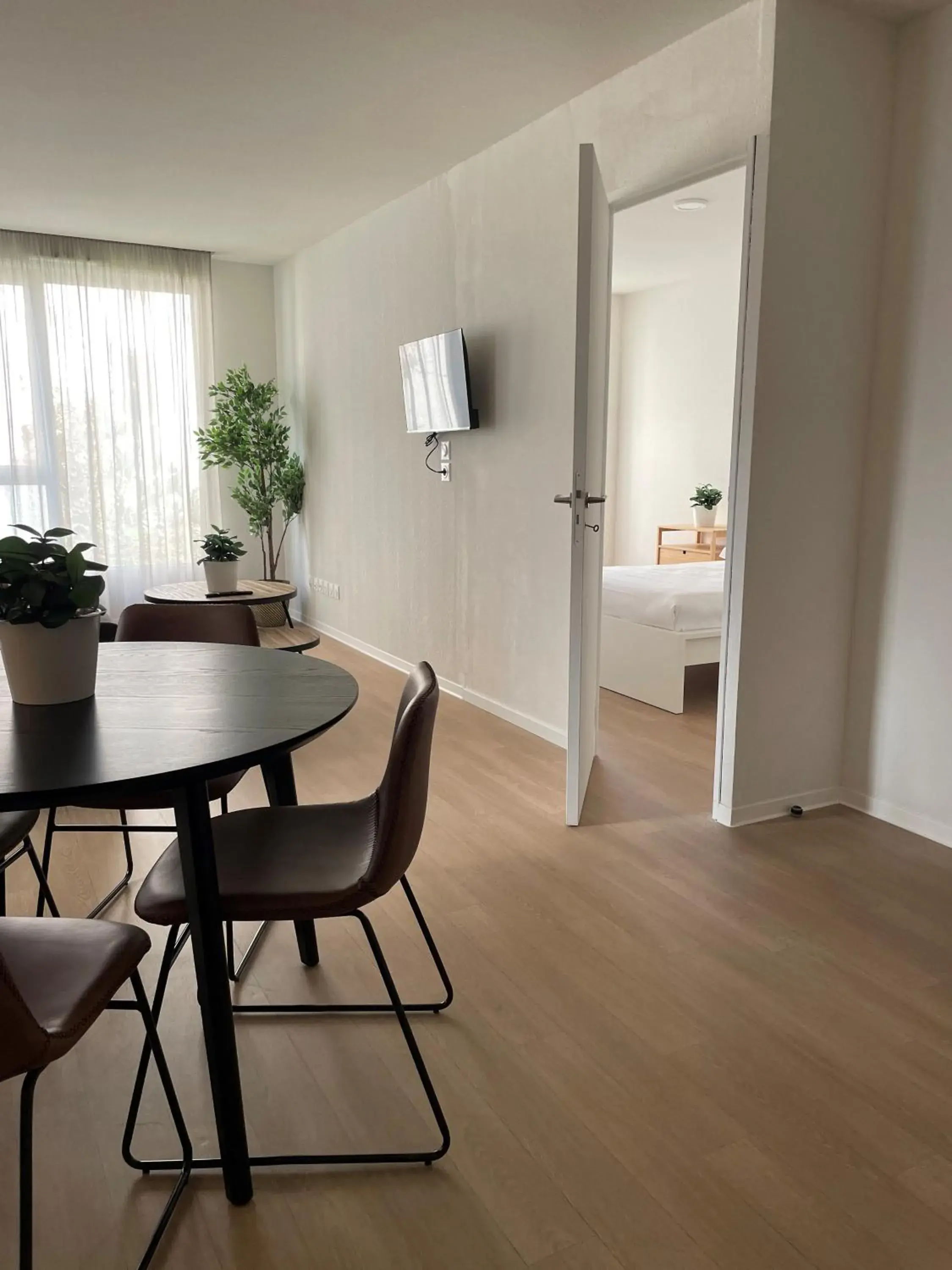 Bed in Apparteo Montpellier Bed in Apparteo Montpellier