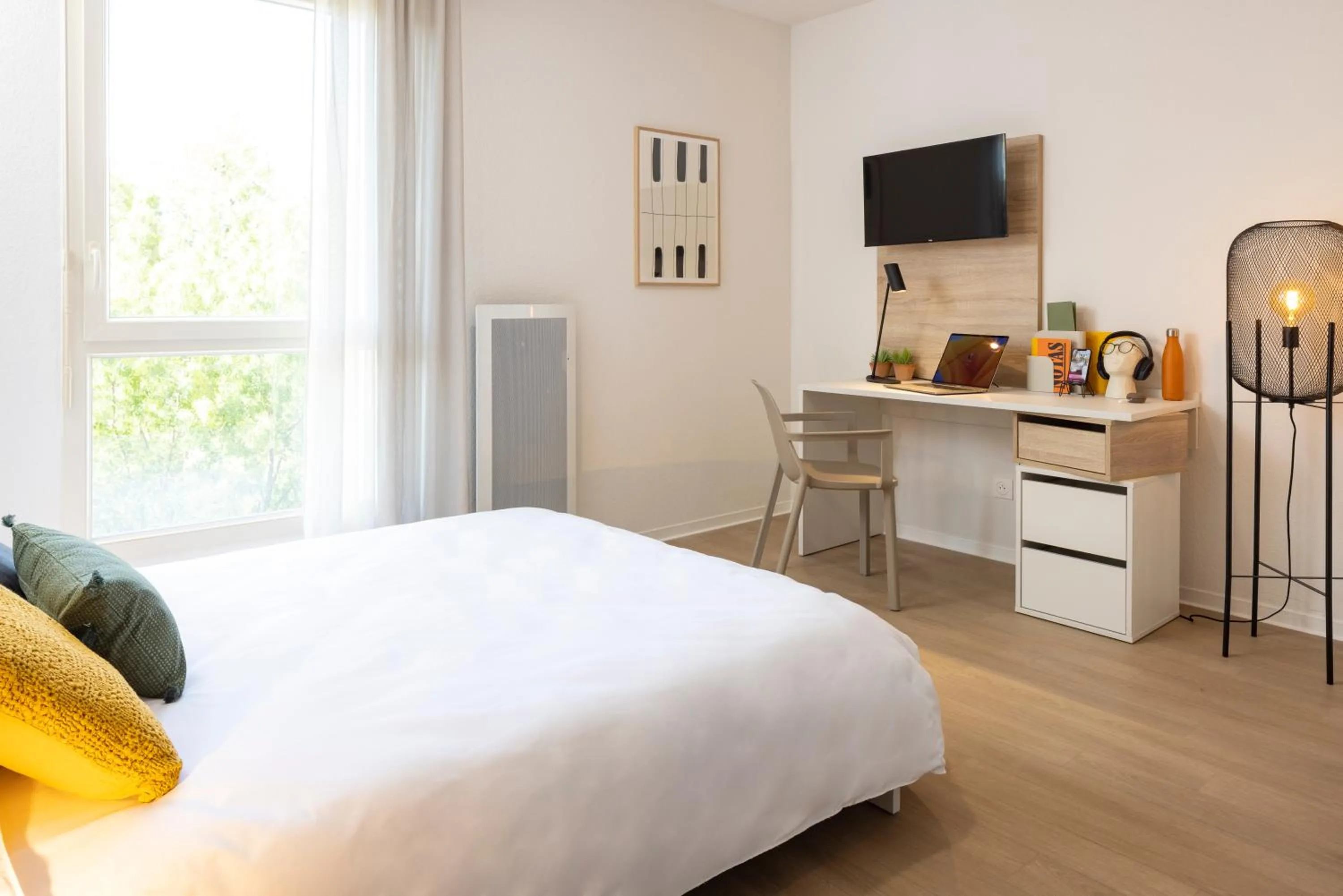 Bed in Apparteo Montpellier