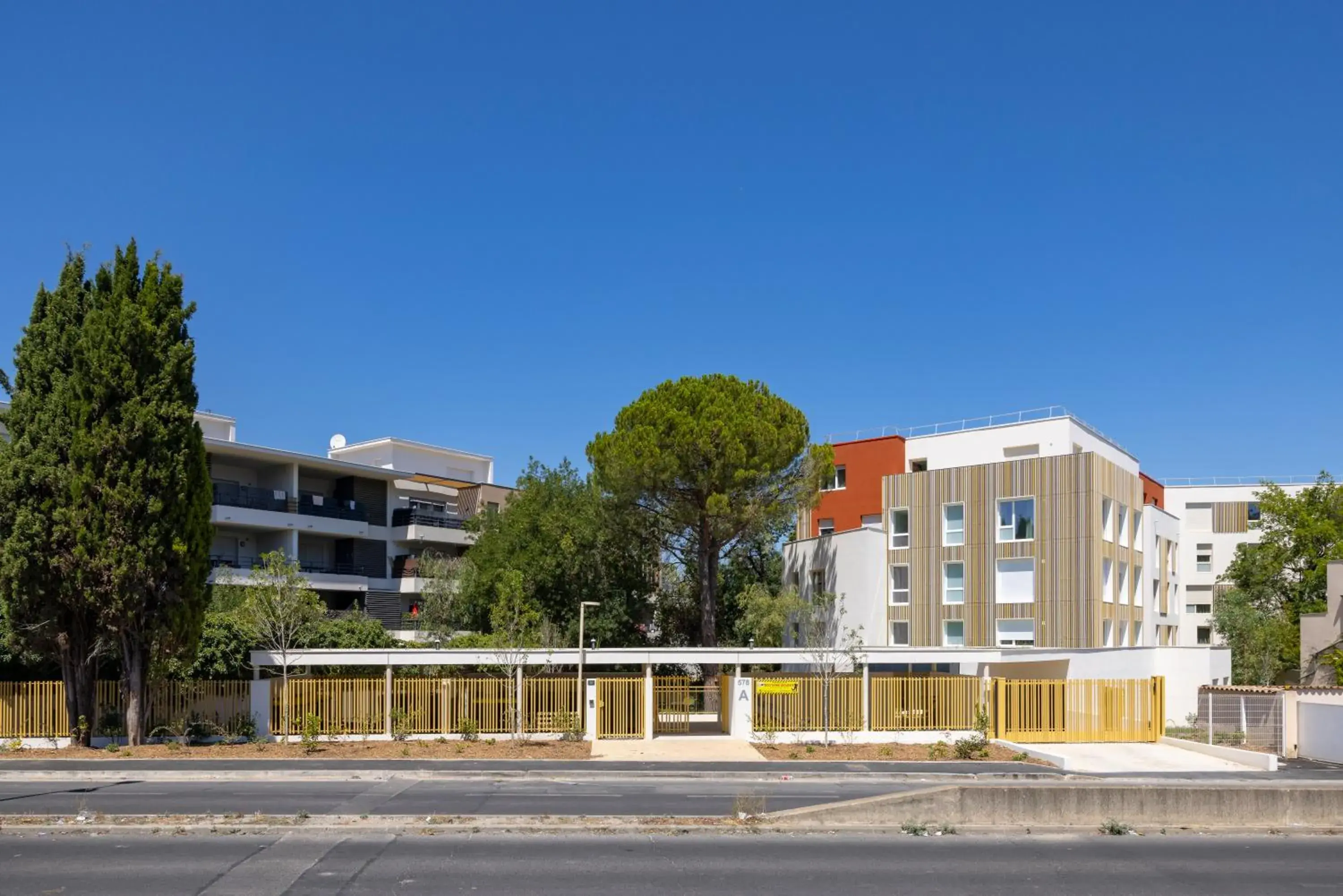 Facade/entrance in Apparteo Montpellier Facade/entrance in Apparteo Montpellier