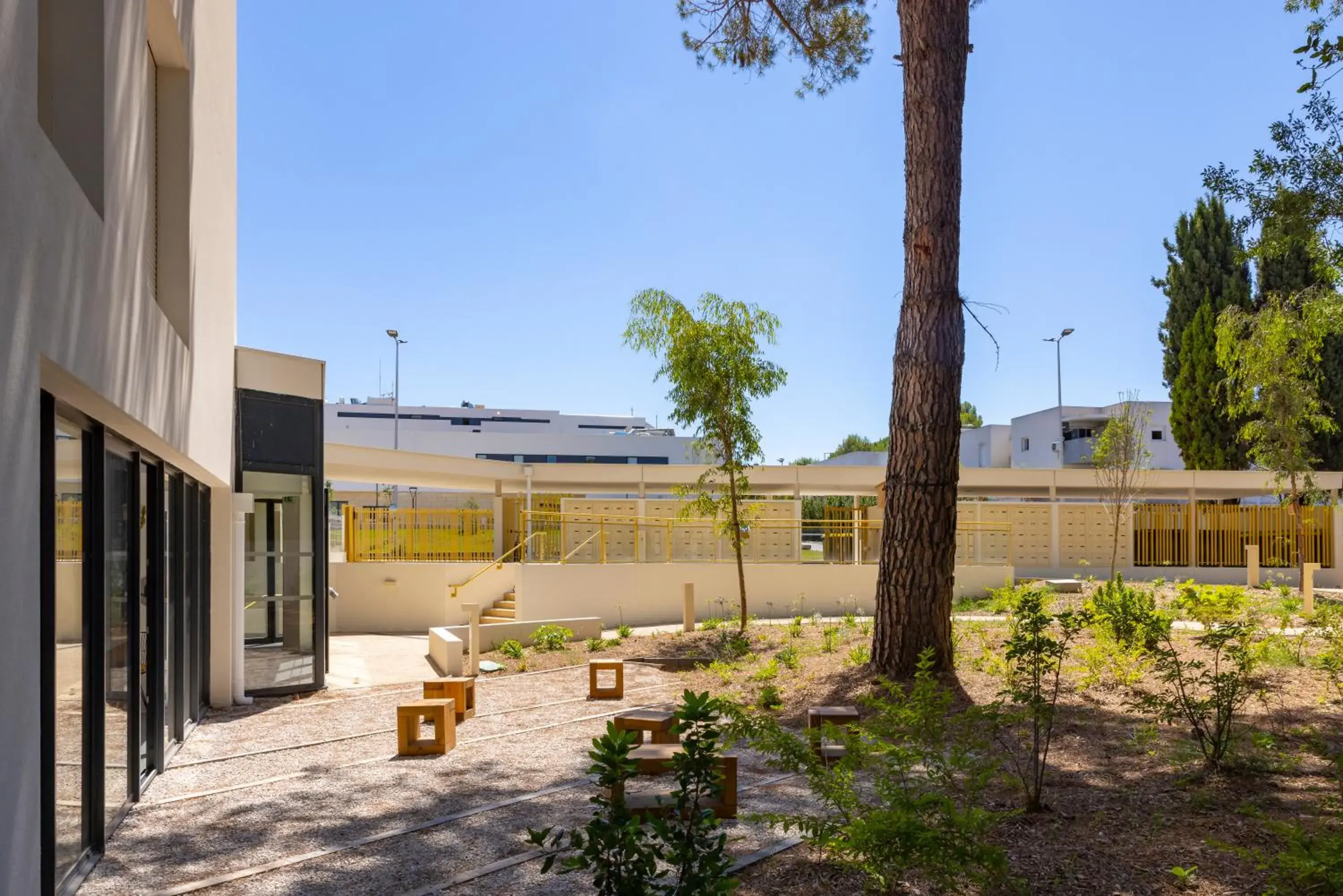 Garden in Apparteo Montpellier Garden in Apparteo Montpellier