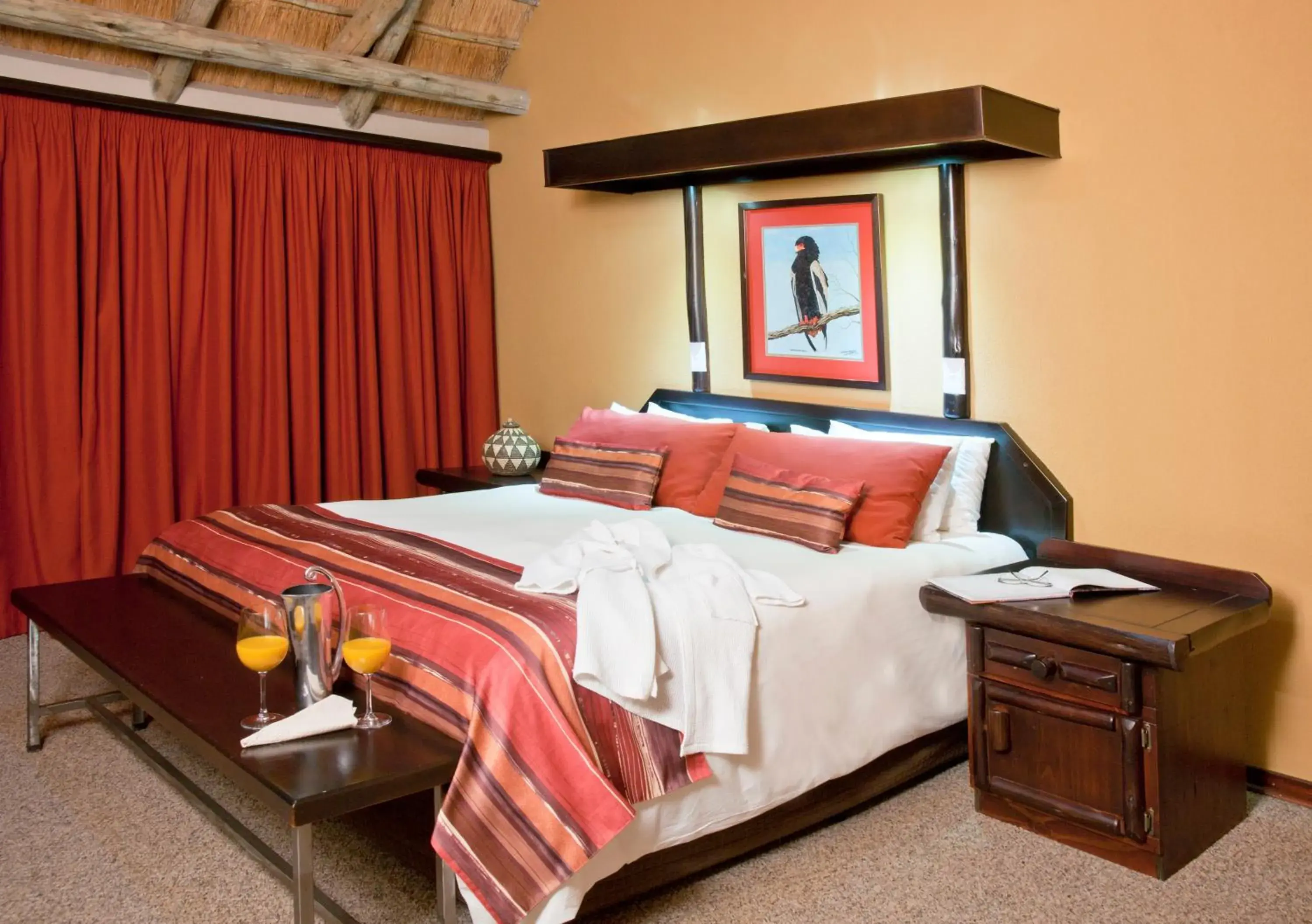 King Suite with Balcony - single occupancy in Hannah Game Lodge King Suite with Balcony - single occupancy in Hannah Game Lodge