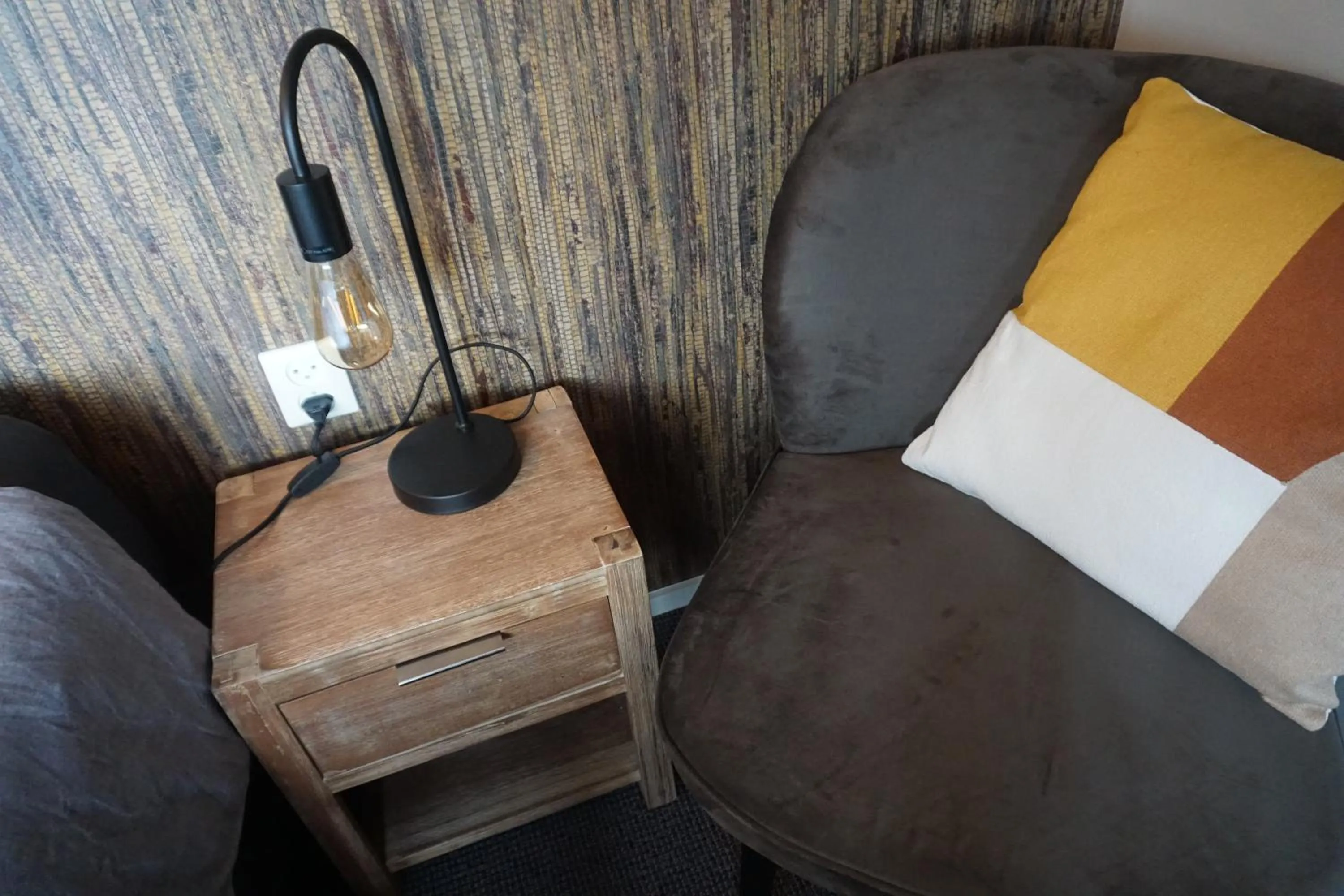 Seating area in Bed and Breakfast Kik en Bun