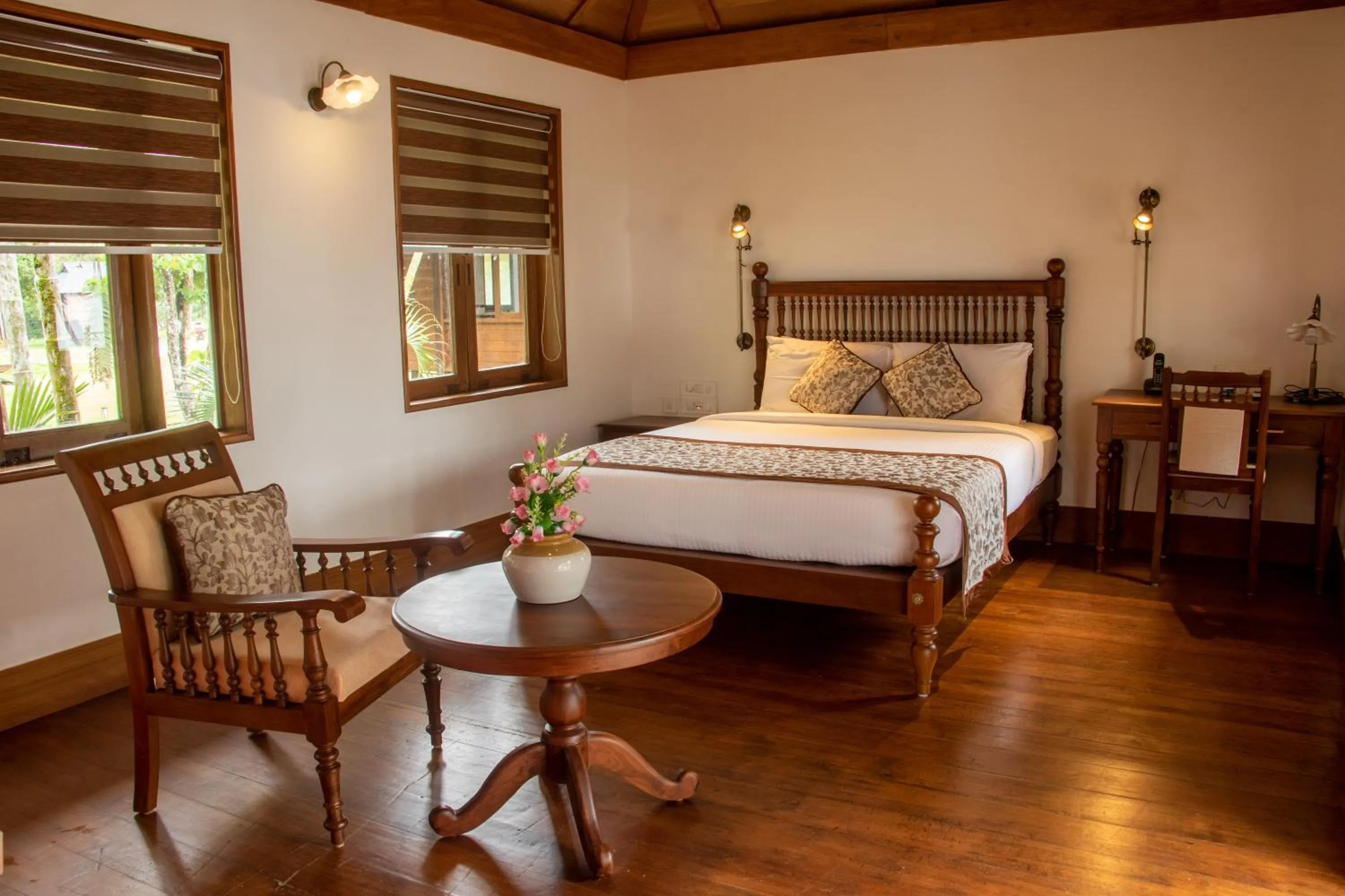 Bed in KTDC Water Scapes