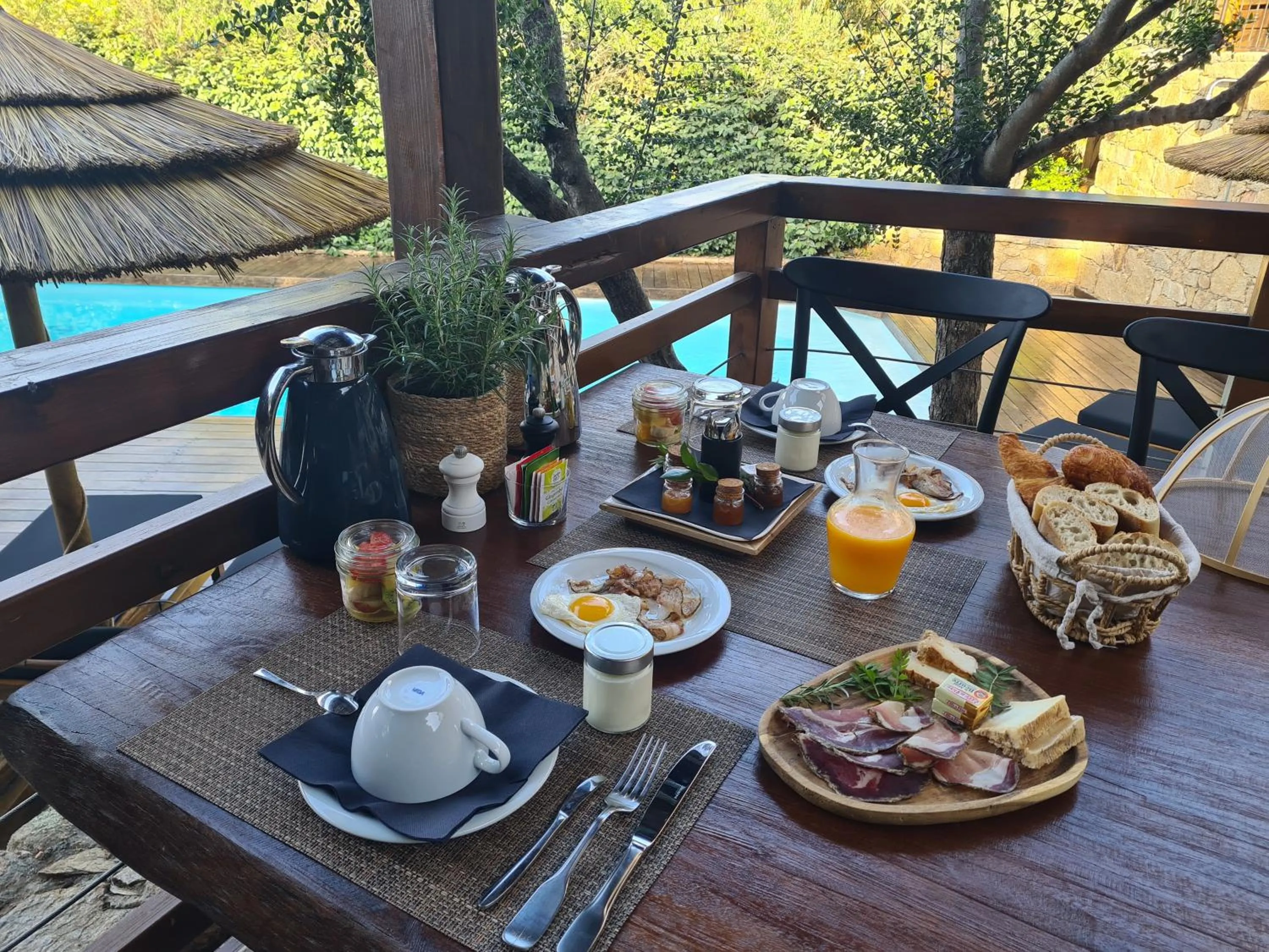 Breakfast in Chambre d'hôte Casa Maredda