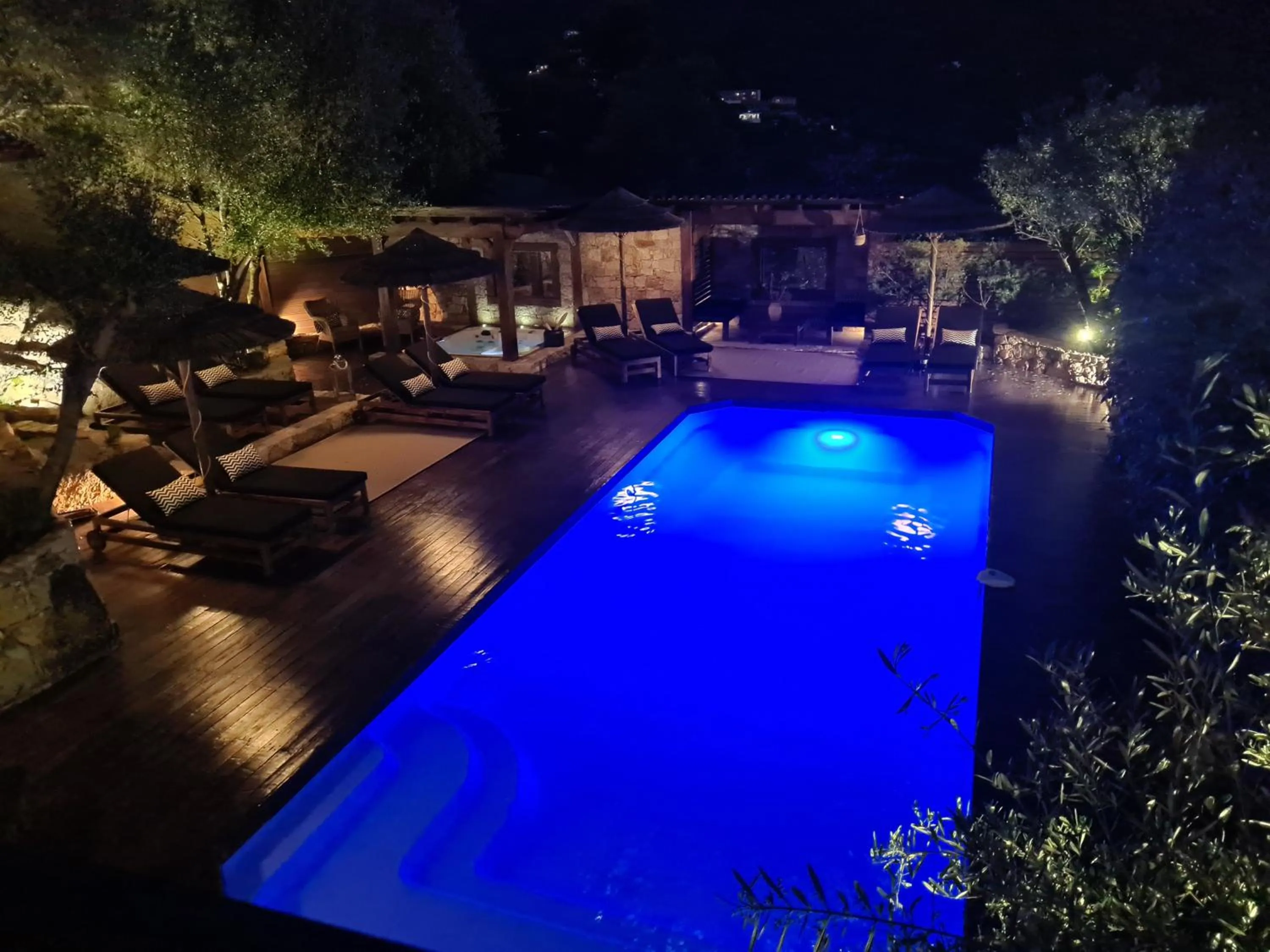 Swimming pool in Chambre d'hôte Casa Maredda