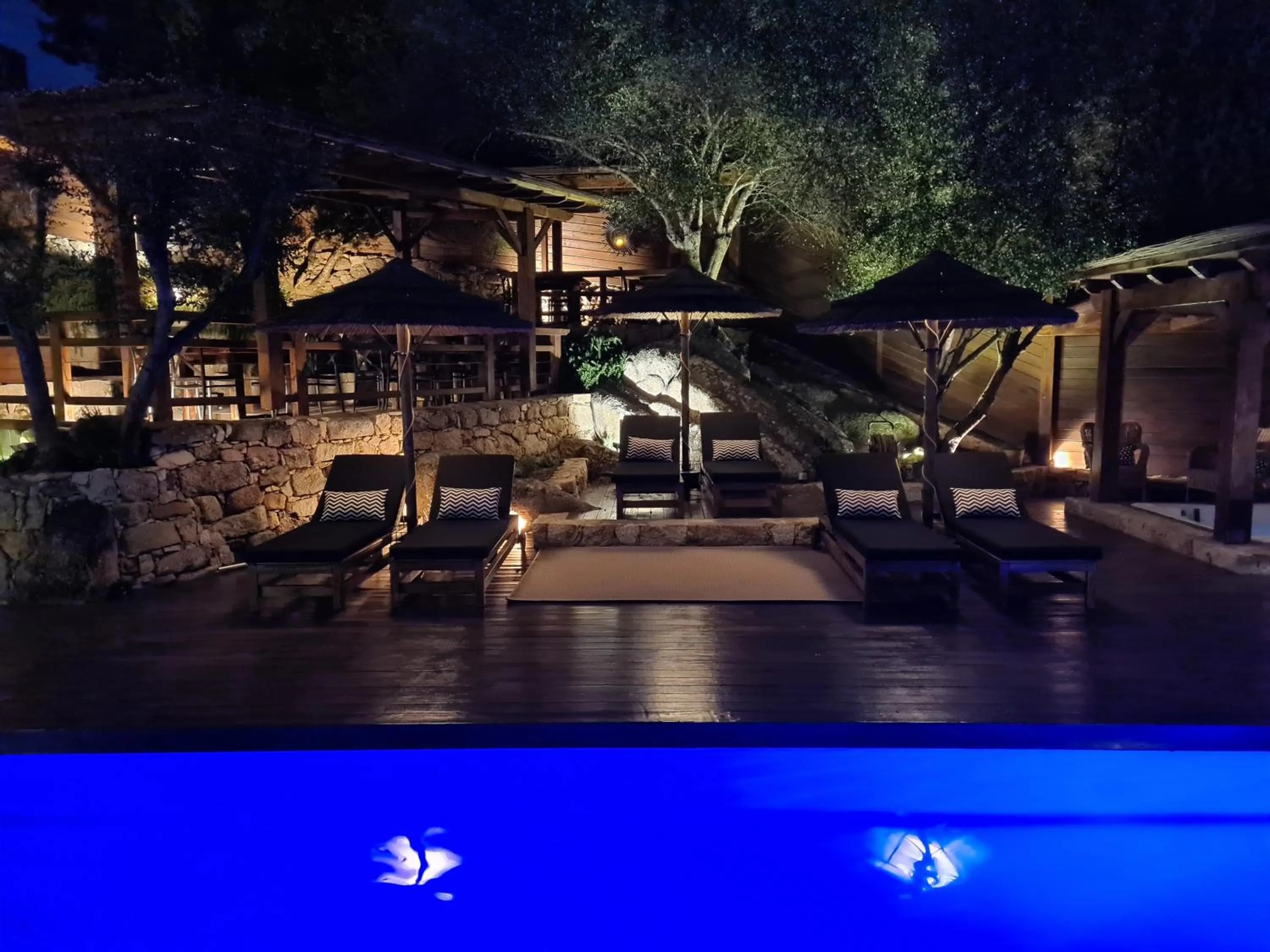 Swimming pool in Chambre d'hôte Casa Maredda