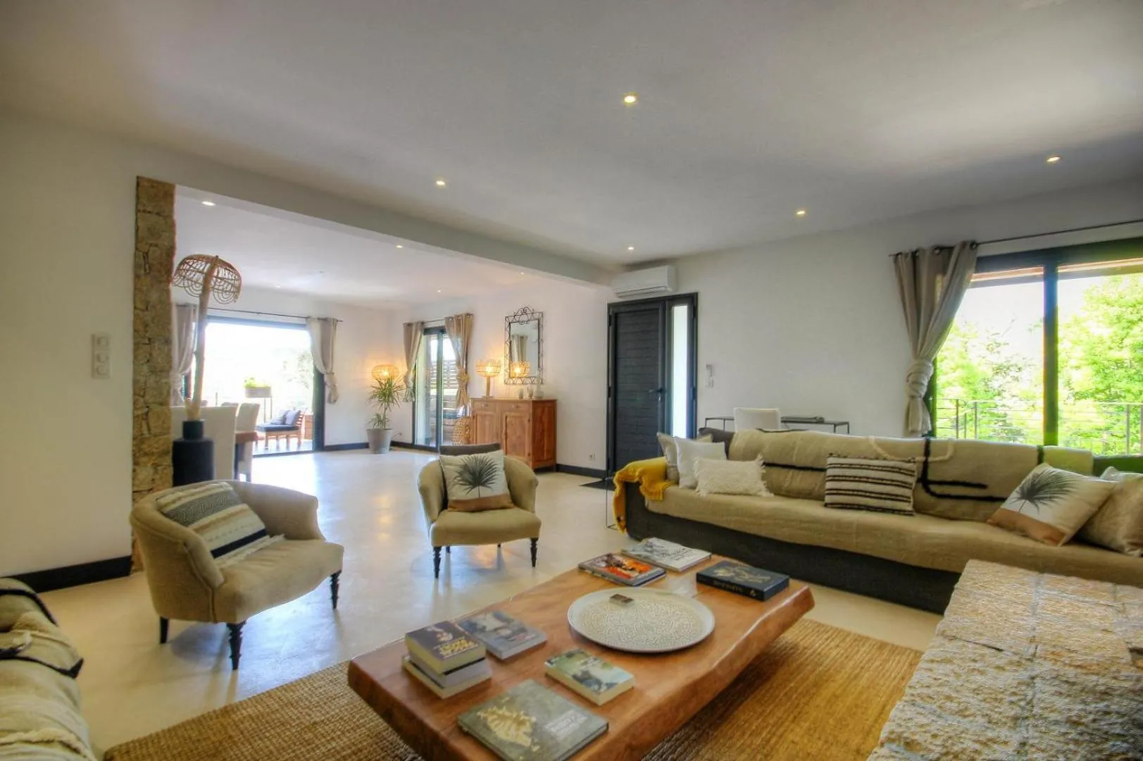 Living room in Chambre d'hôte Casa Maredda