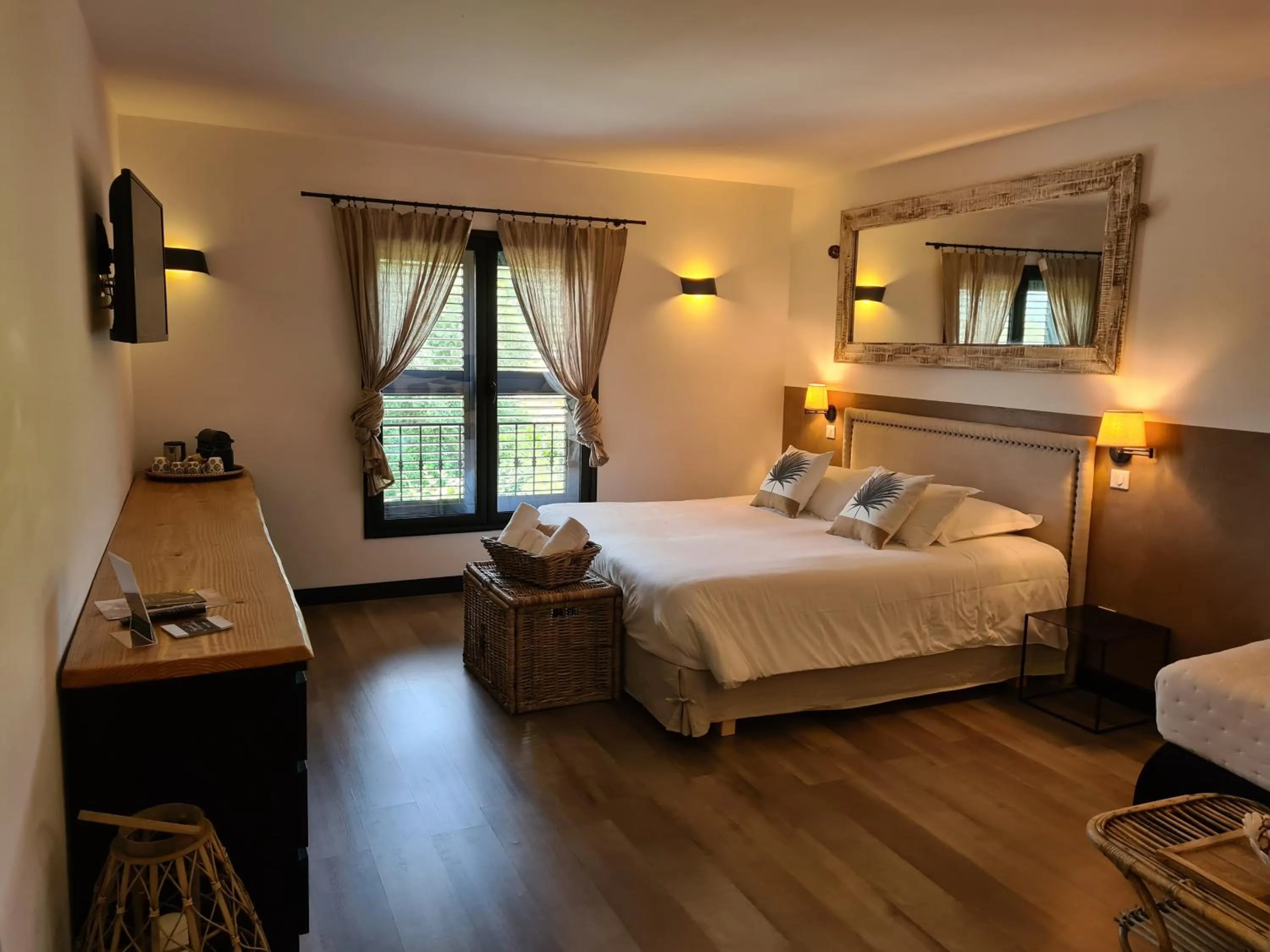 Bed in Chambre d'hôte Casa Maredda