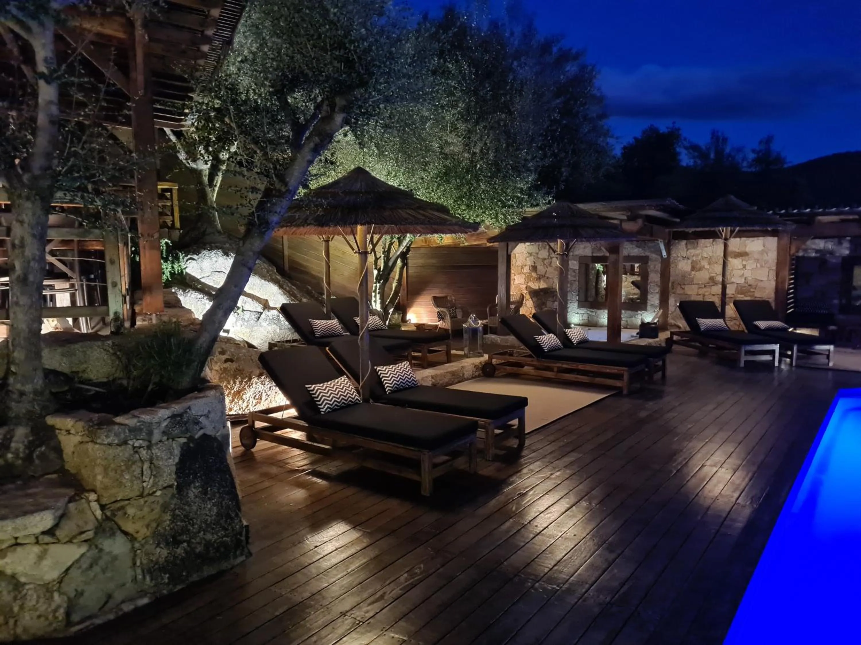 Swimming pool in Chambre d'hôte Casa Maredda