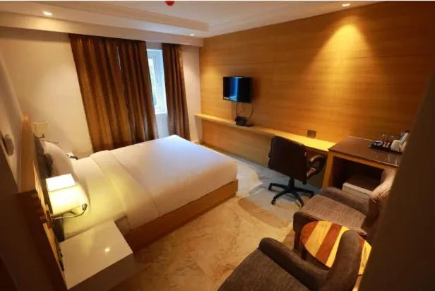 Bedroom in LUXUS INN