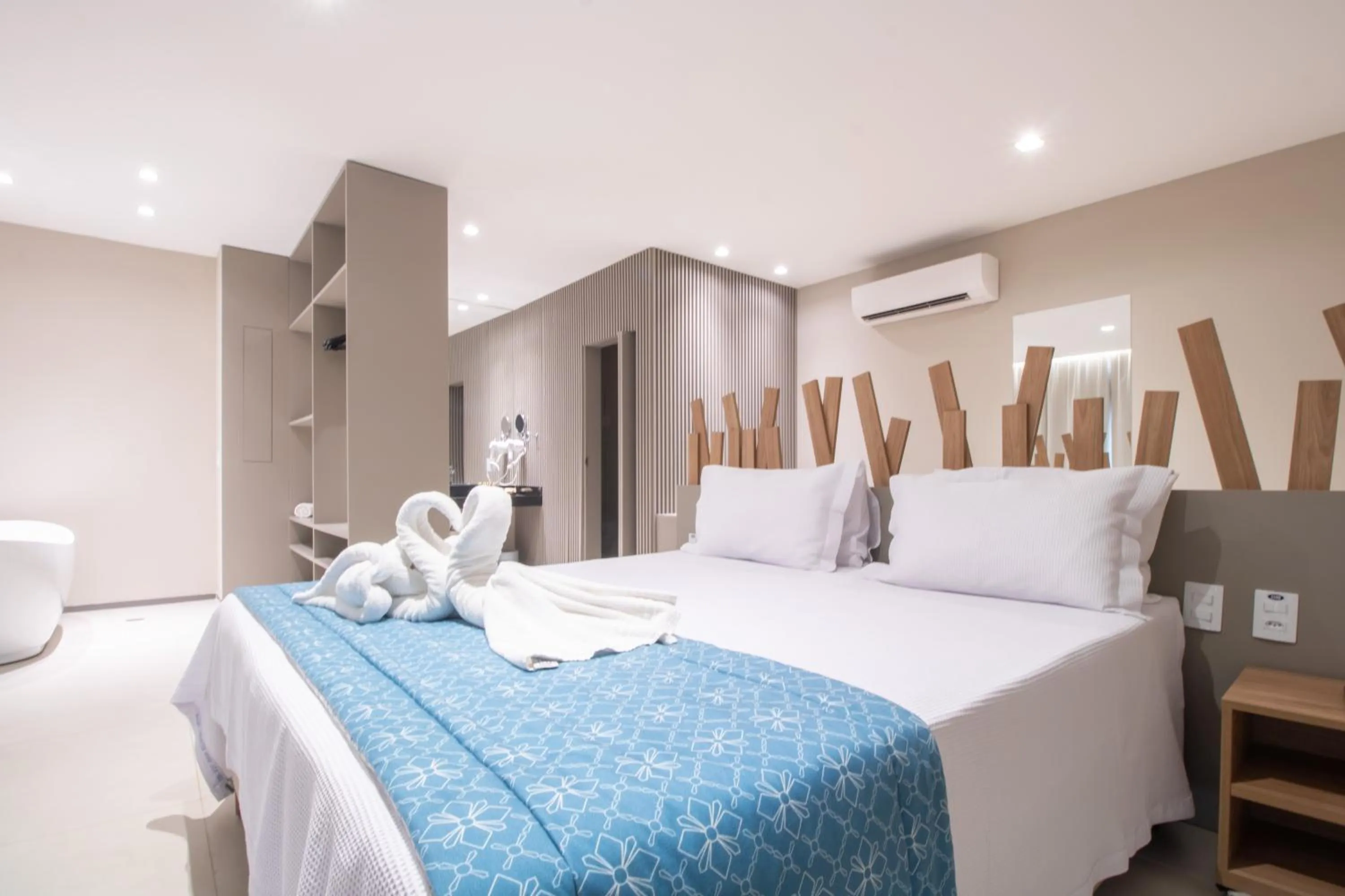 Bed in Maceio Mar Resort All Inclusive