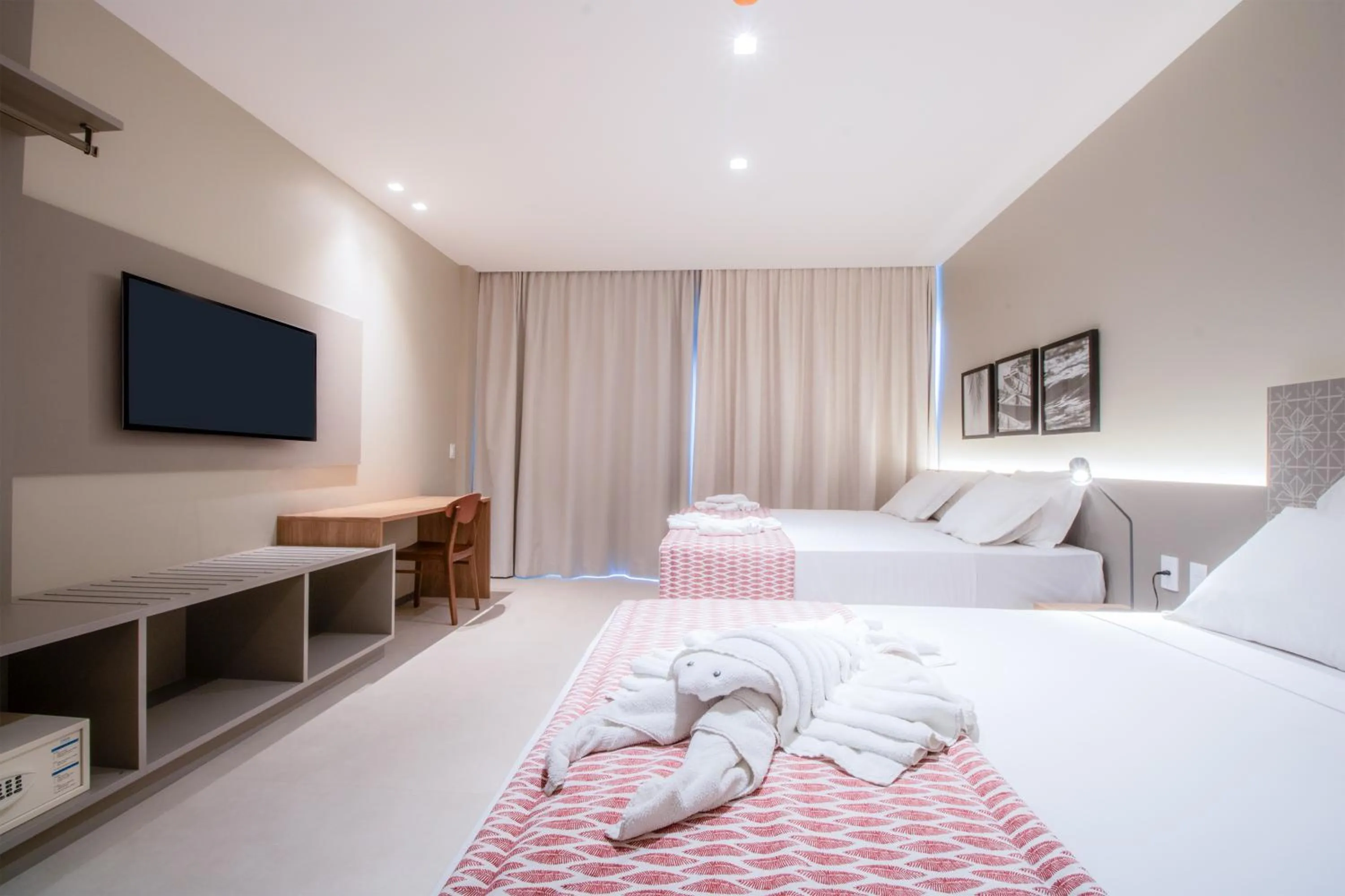 Bed in Maceio Mar Resort All Inclusive