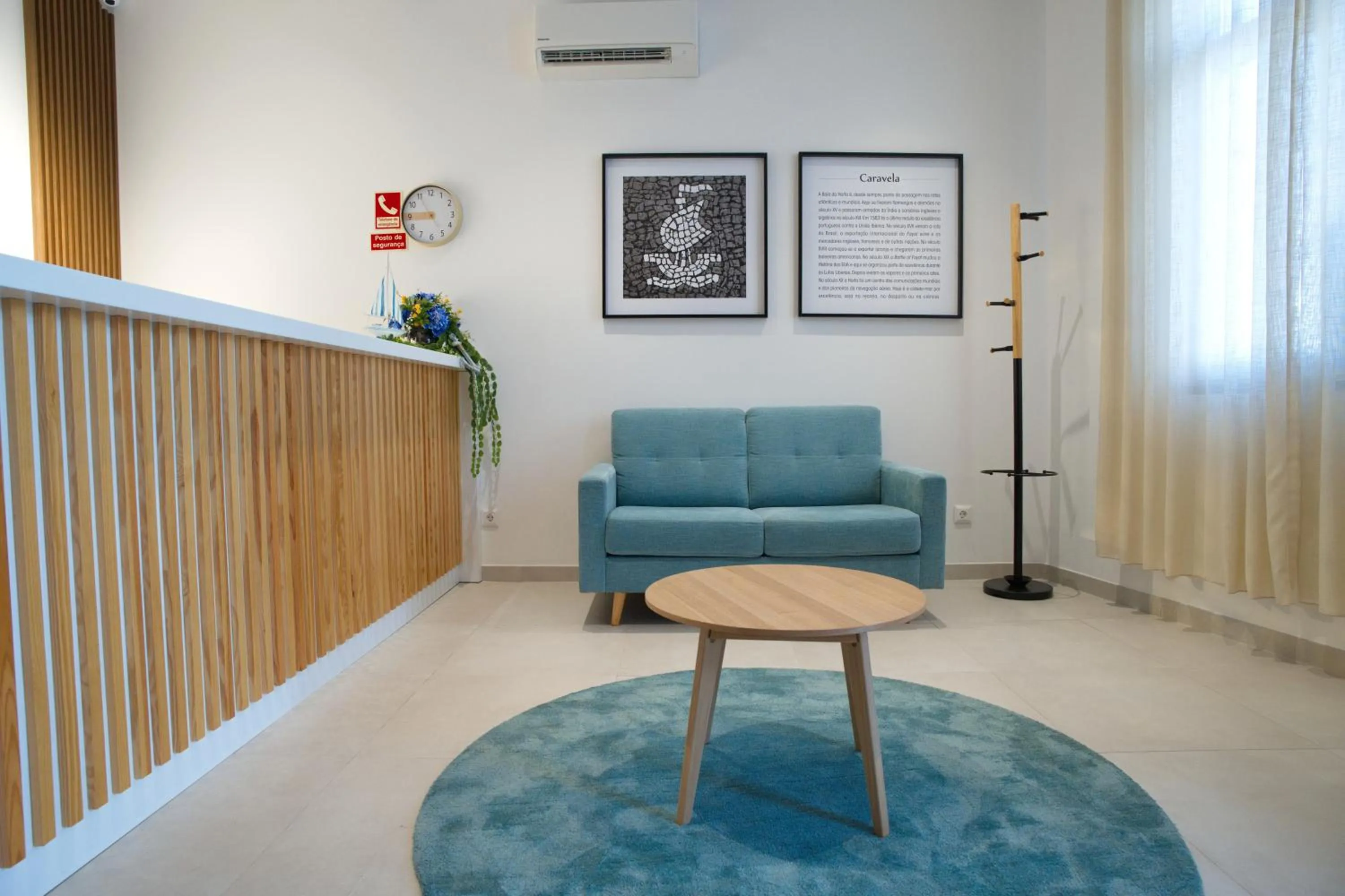 Lobby or reception in Horta Bay