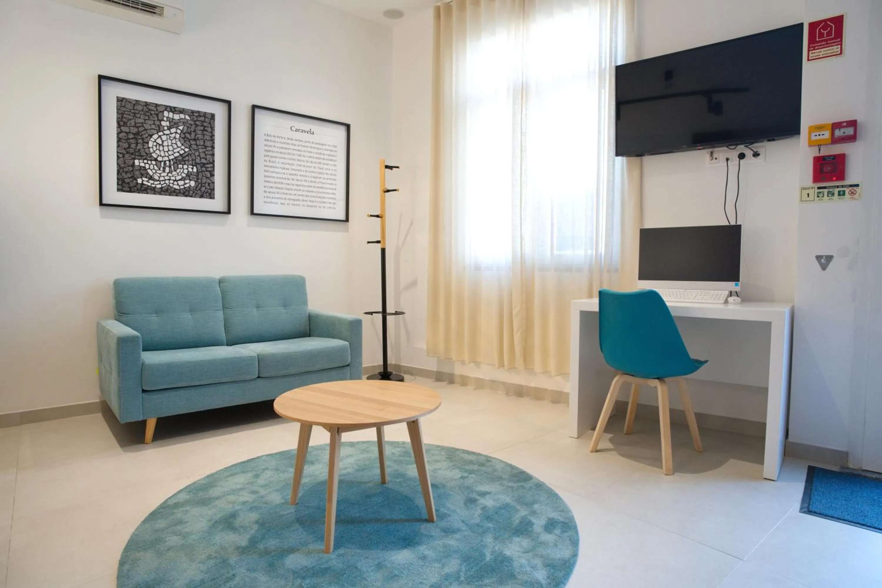 Lobby or reception in Horta Bay