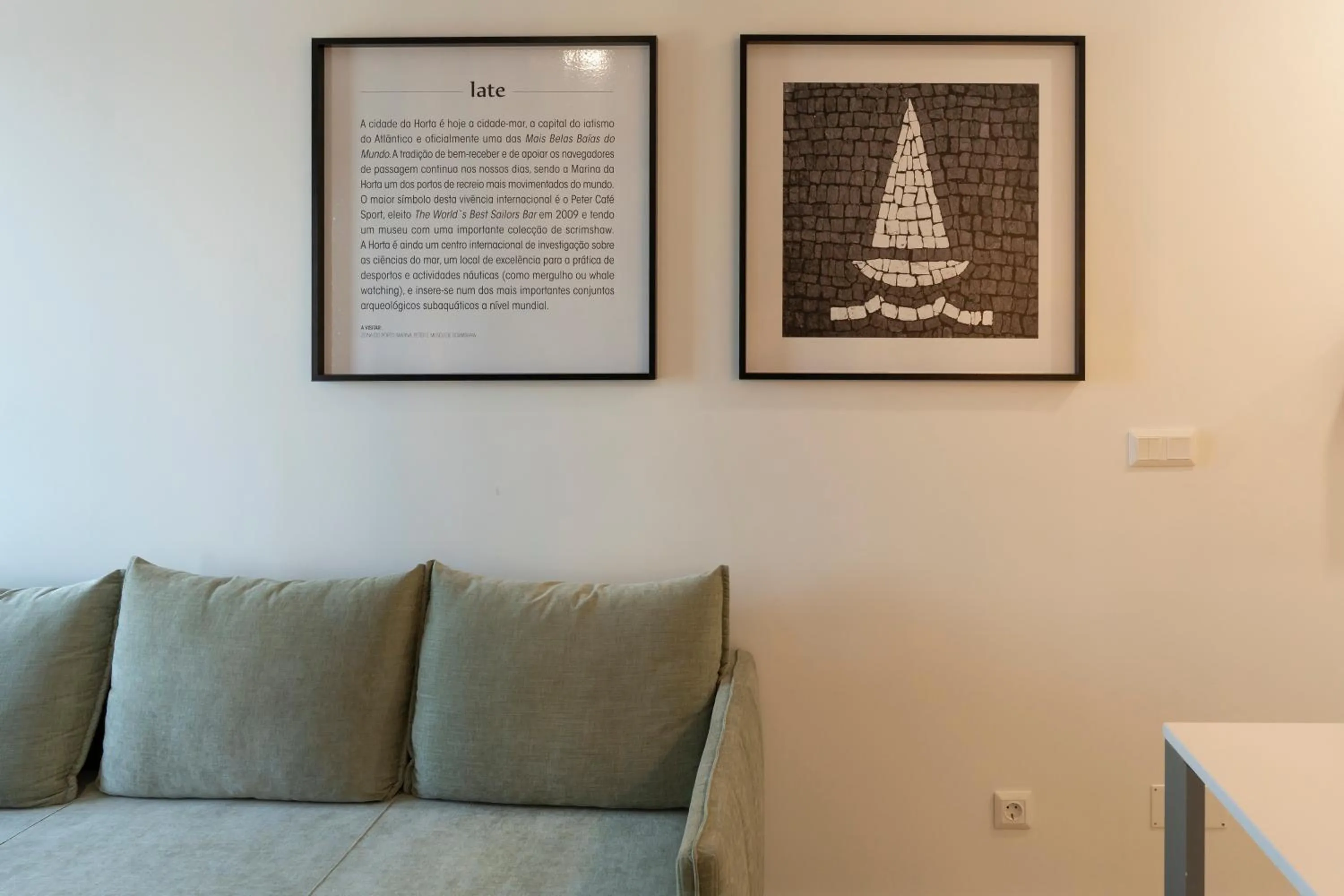 Living room in Horta Bay