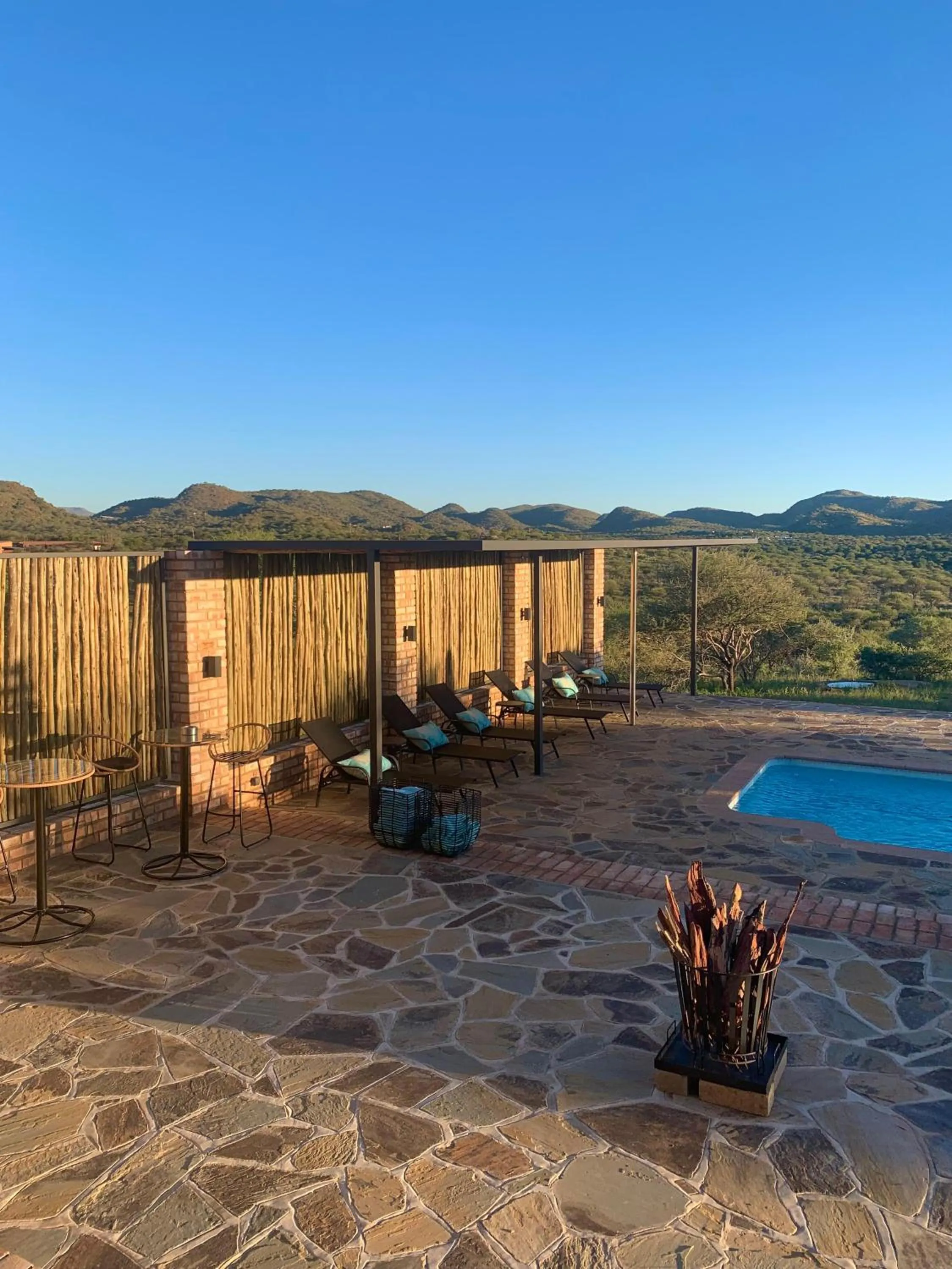 Swimming pool in Windhoek Game Camp