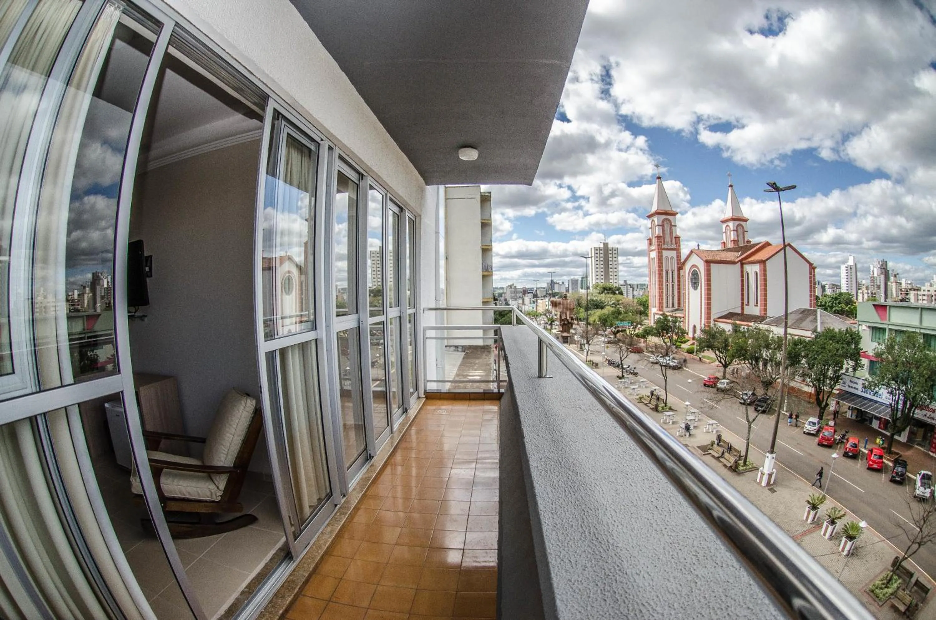 Photo of the whole room in Hotel Desbravador