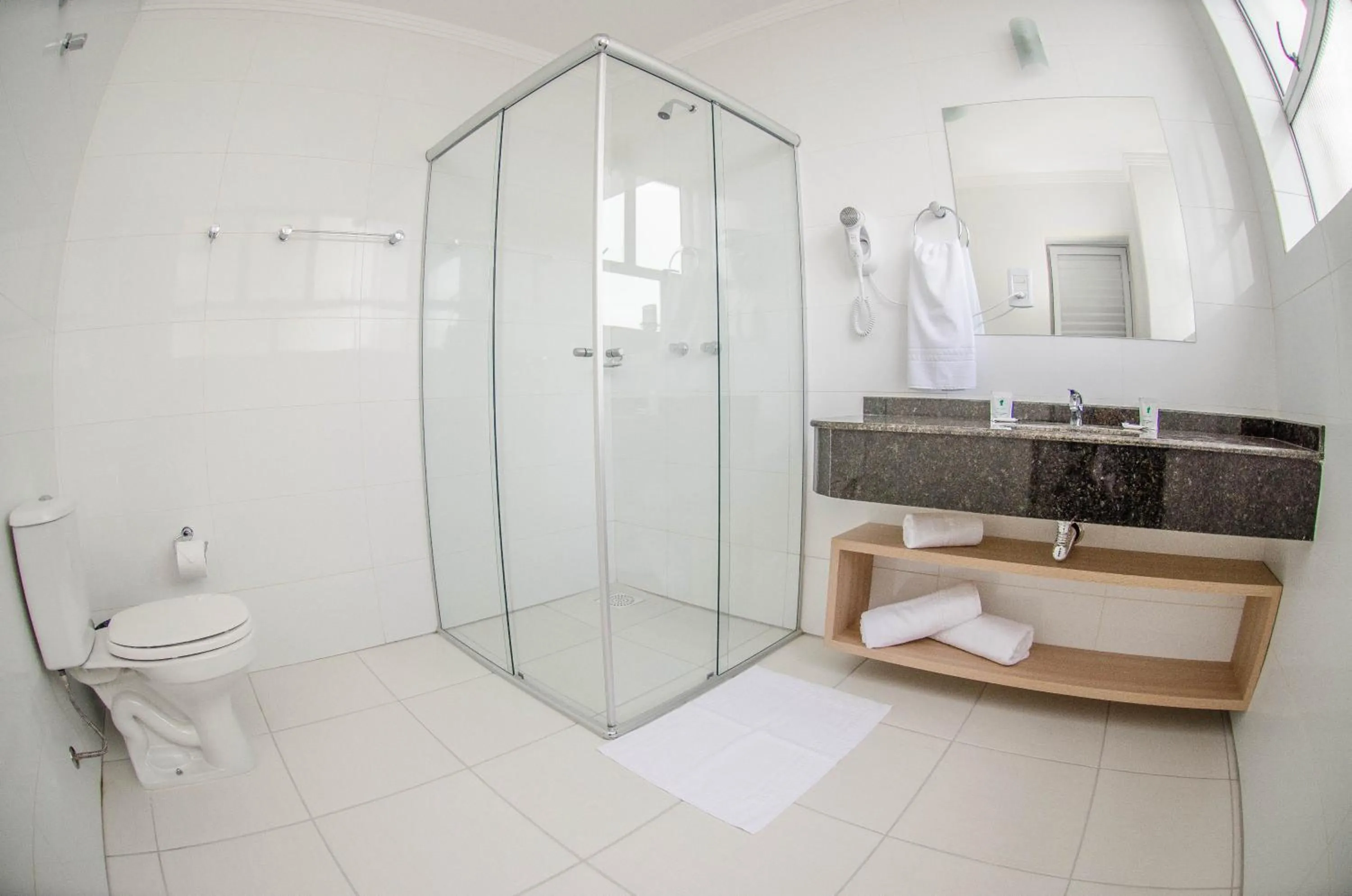 Bathroom in Hotel Desbravador