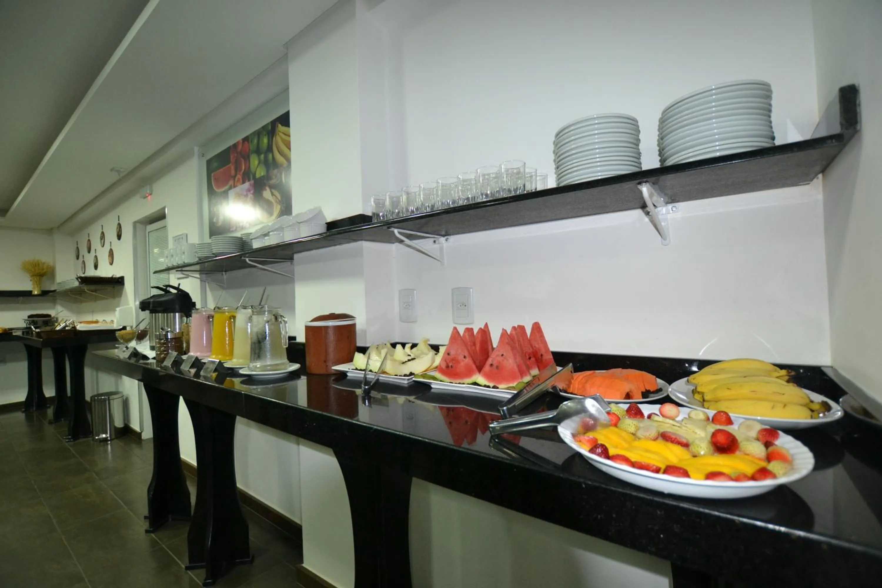 Food and drinks in Hotel Desbravador