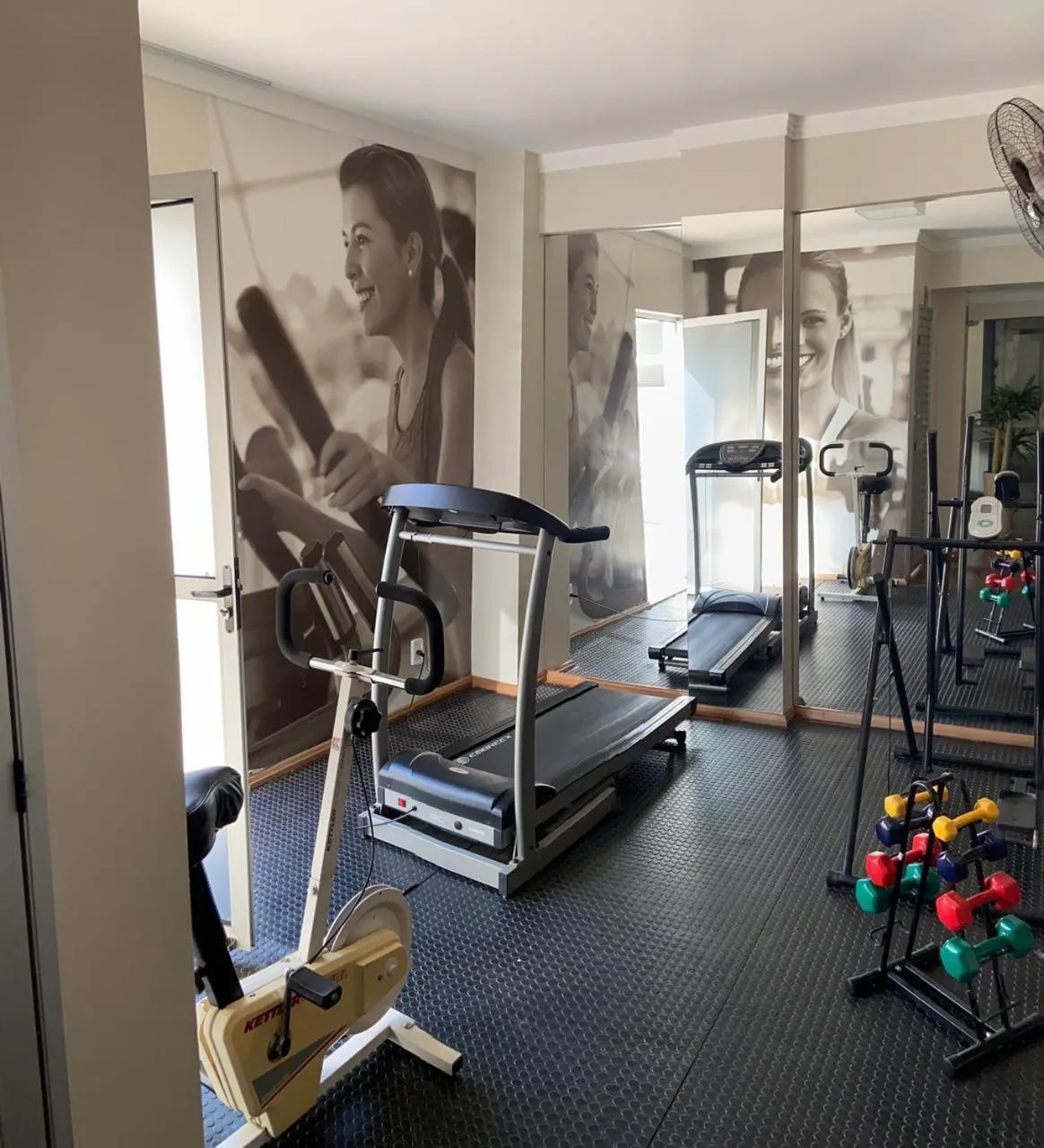 Fitness centre/facilities in Hotel Desbravador