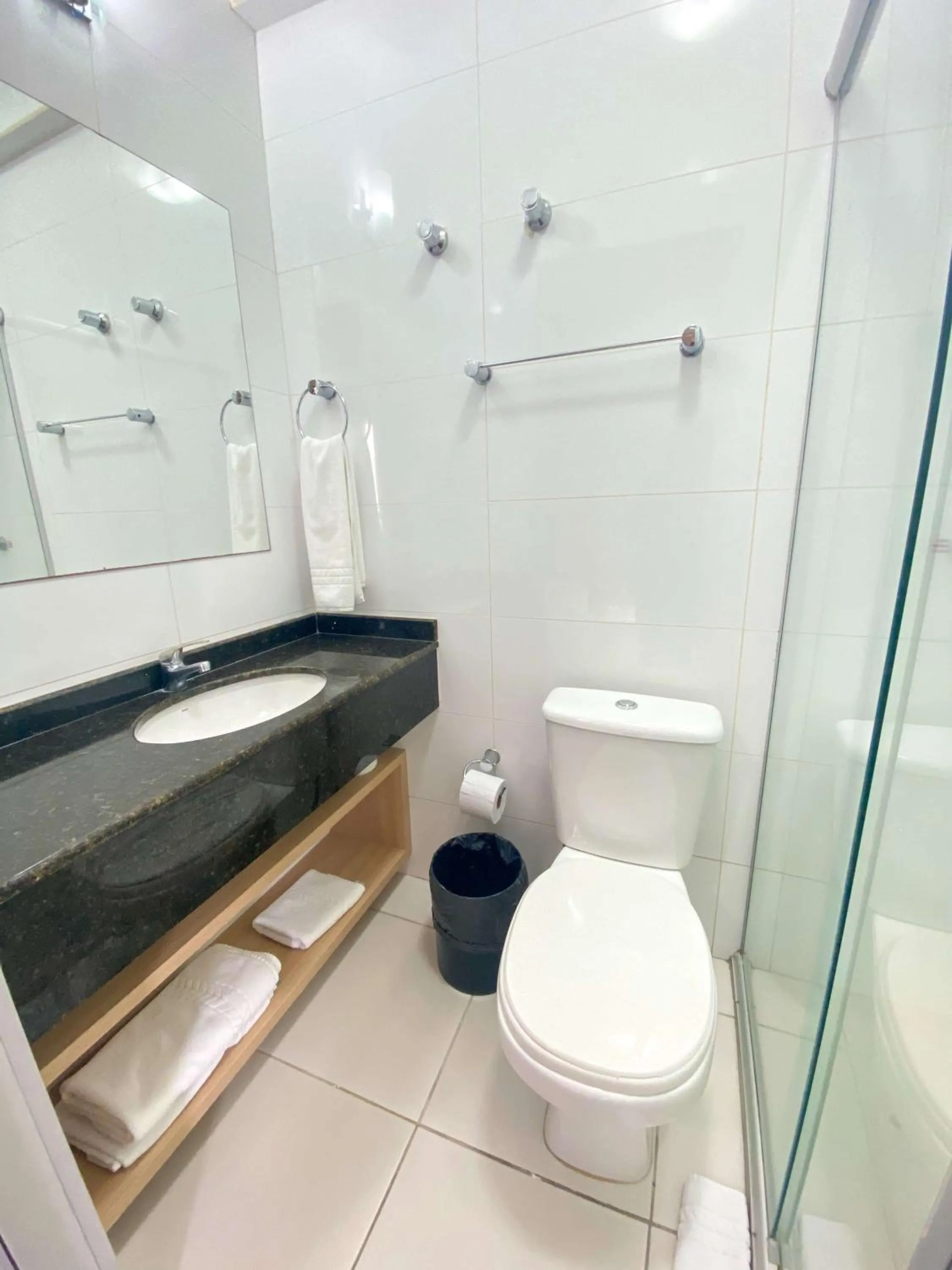 Bathroom in Hotel Desbravador