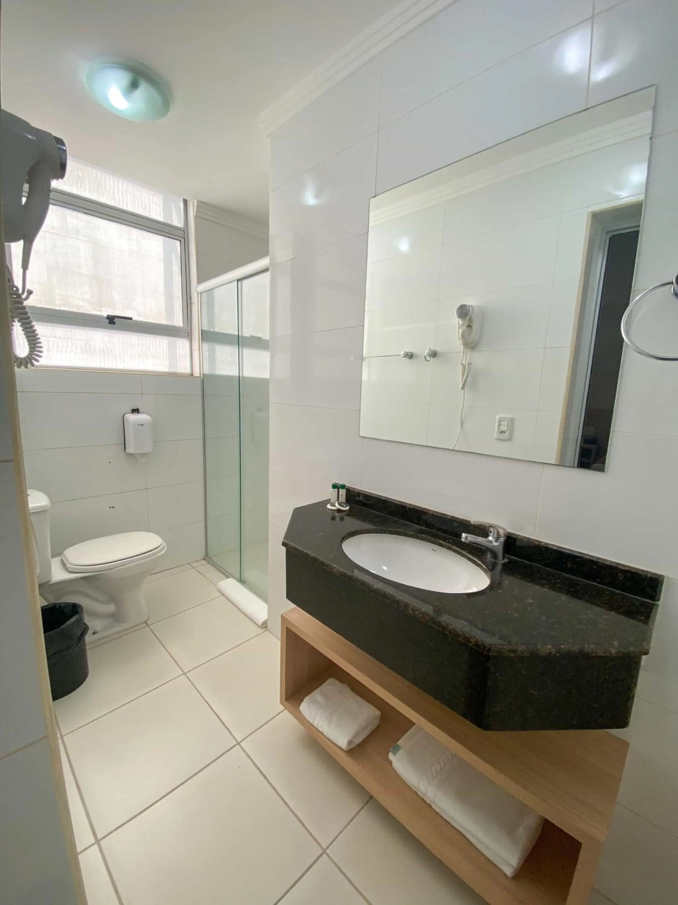 Bathroom in Hotel Desbravador