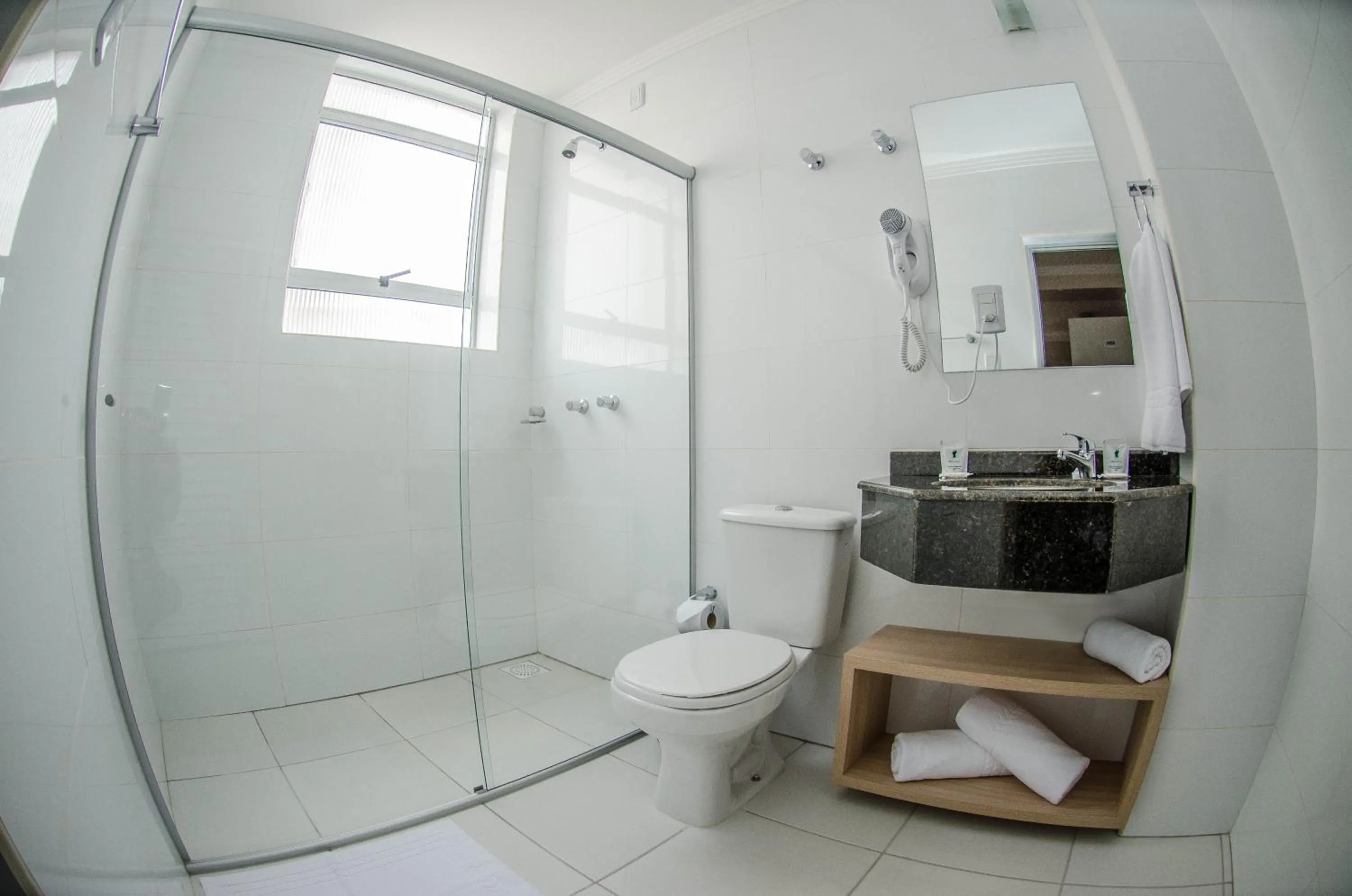 Bathroom in Hotel Desbravador