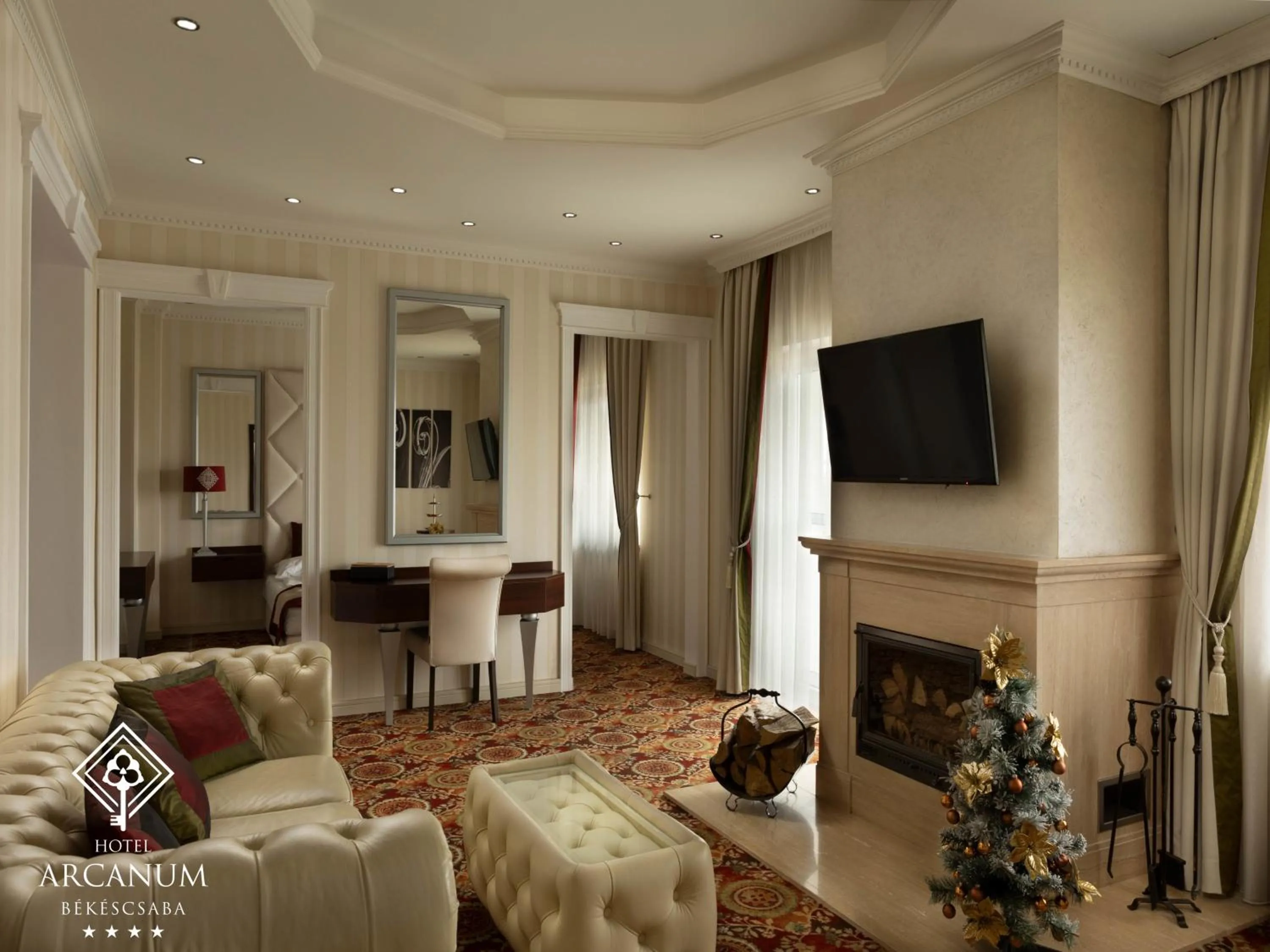 Living room in Arcanum Hotel