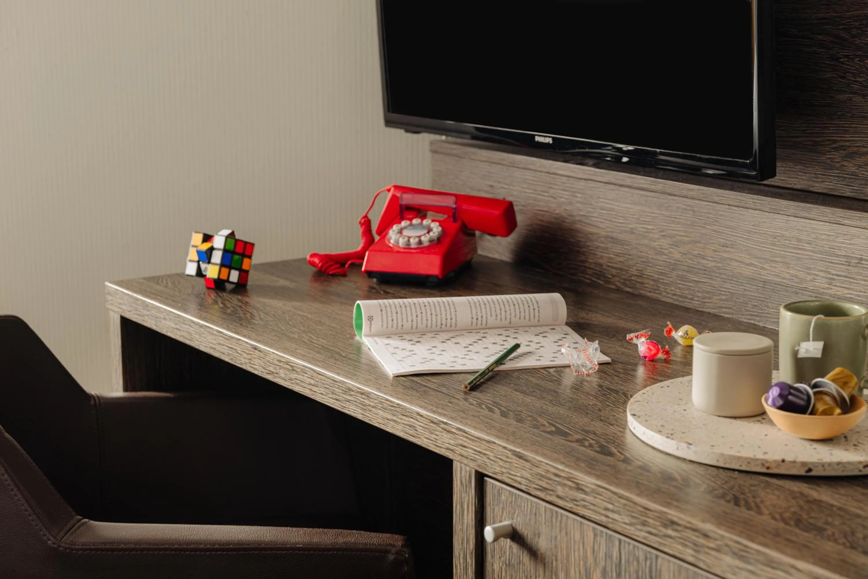 Bedroom in Crown Hotel Eindhoven Centre