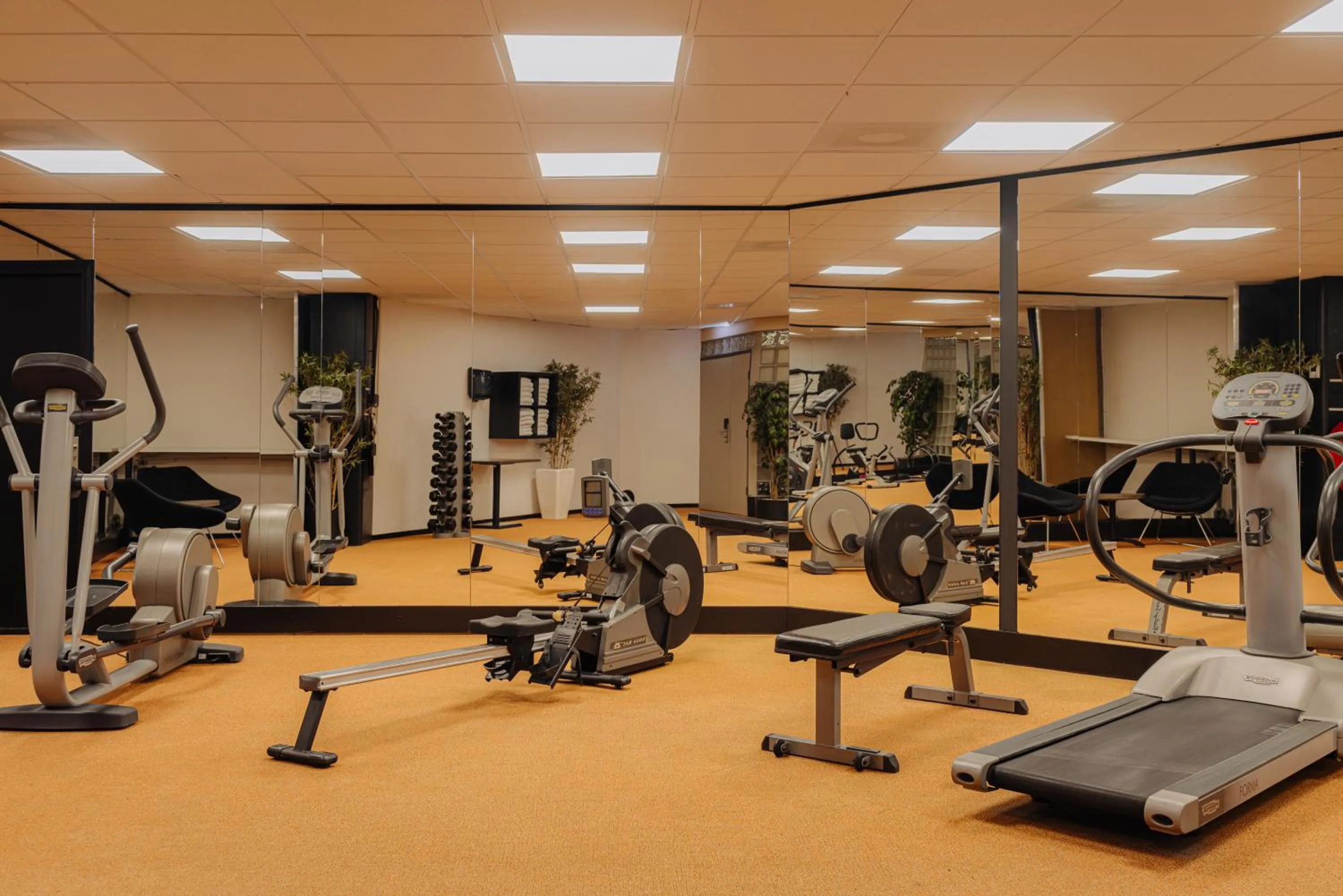 Fitness centre/facilities in Crown Hotel Eindhoven Centre