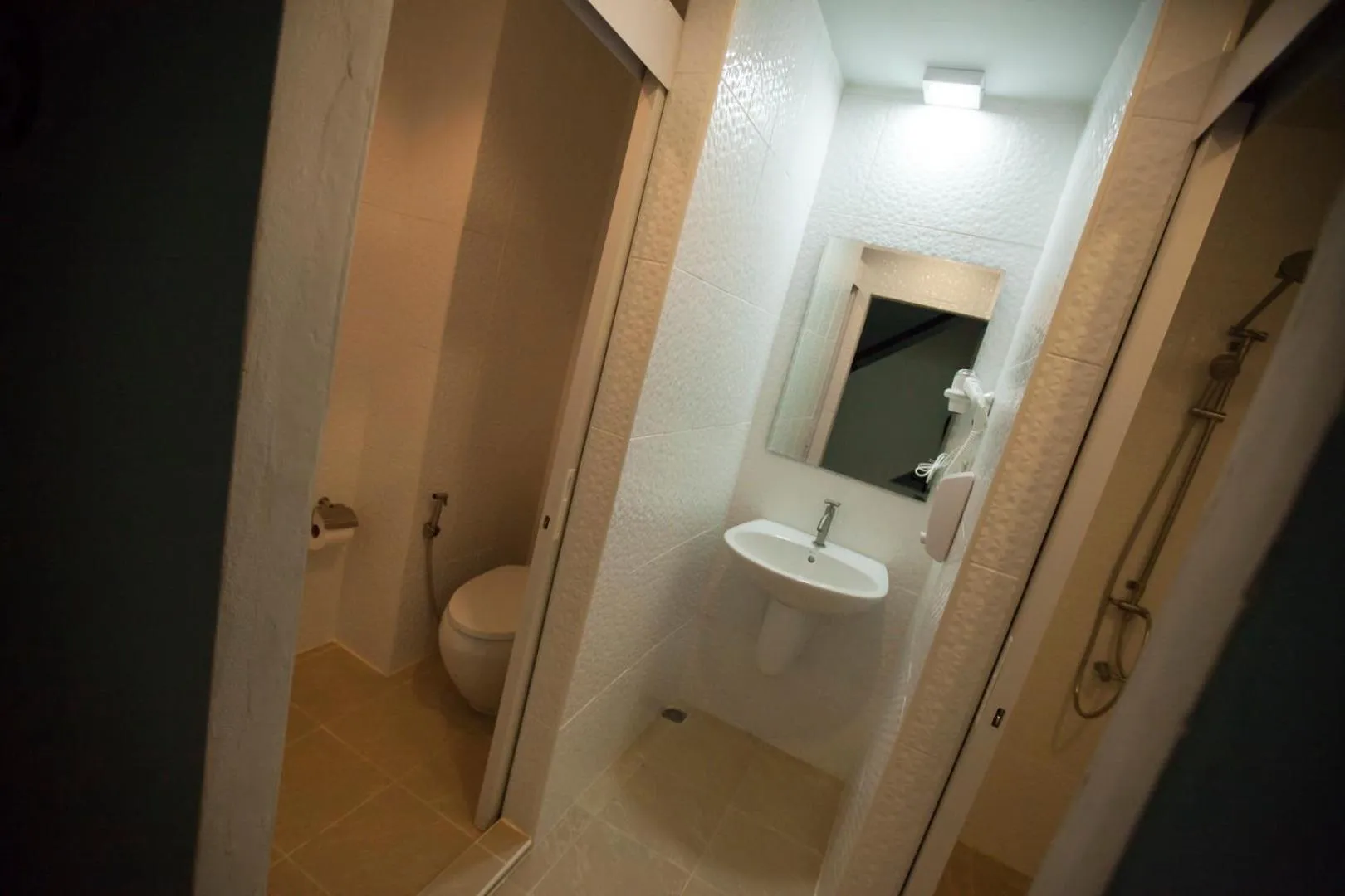 Shower in Micro Hostel