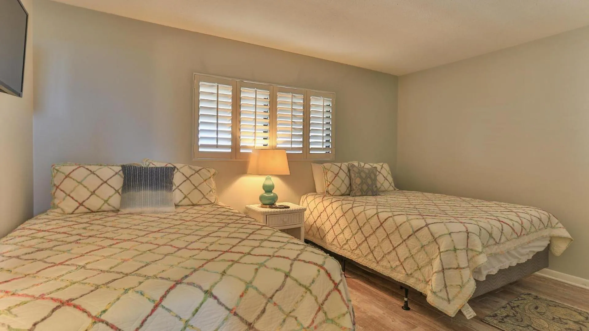 Bed in Aegean 210 - Updated 2 Bedroom 2 Bath at the Aegean