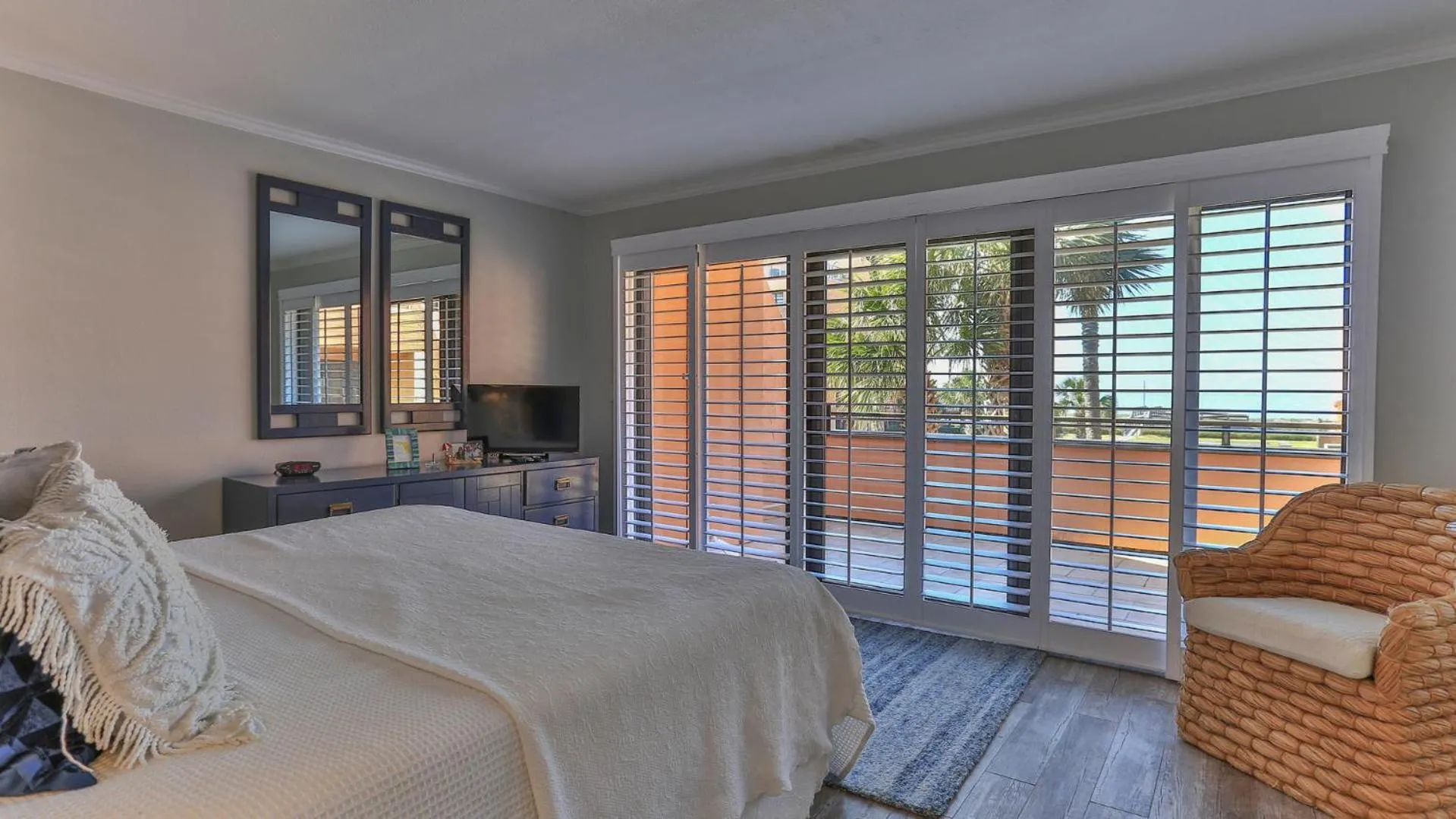 Bed in Aegean 210 - Updated 2 Bedroom 2 Bath at the Aegean
