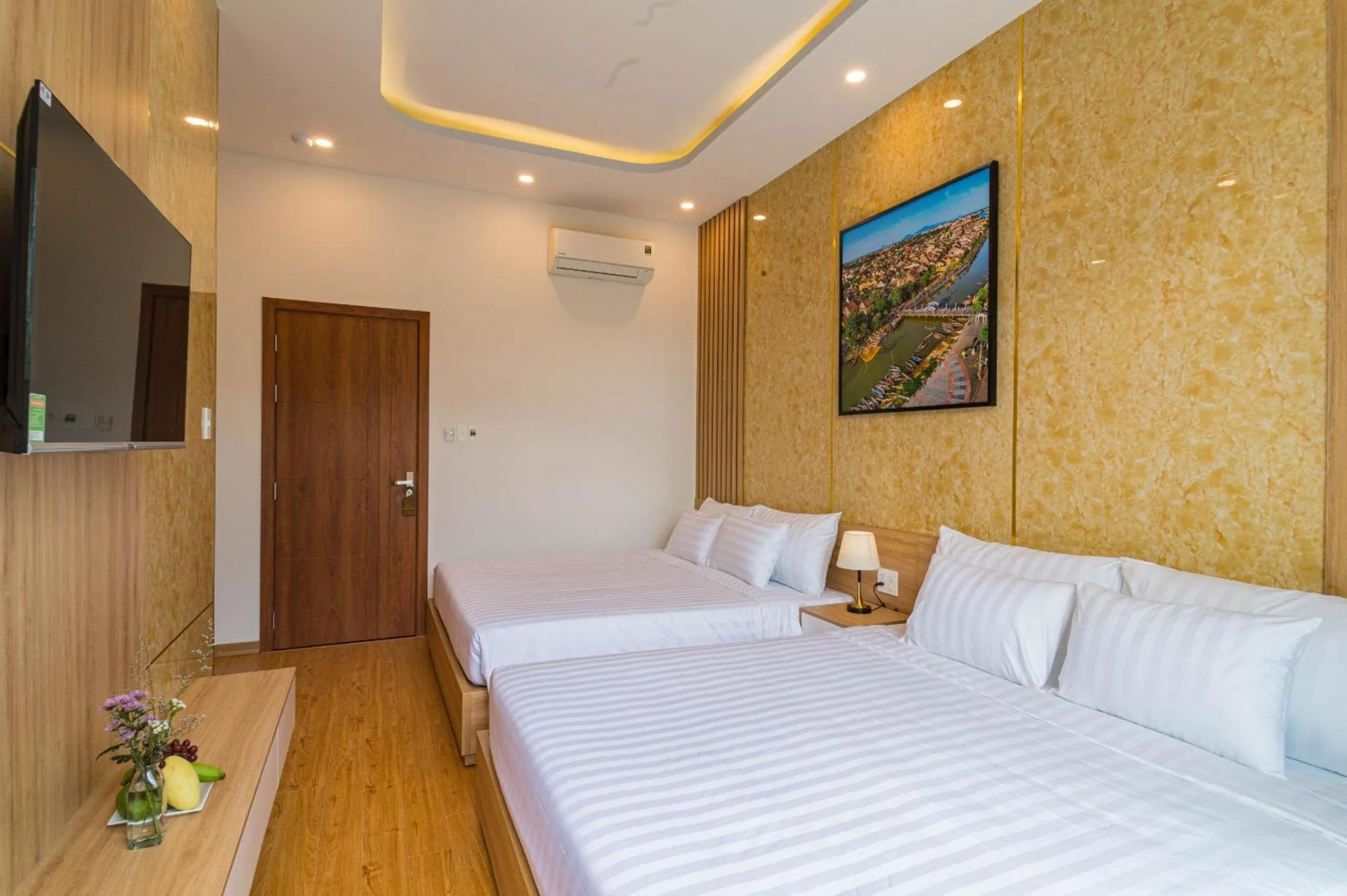 Bed in Mint Hoi An Villa