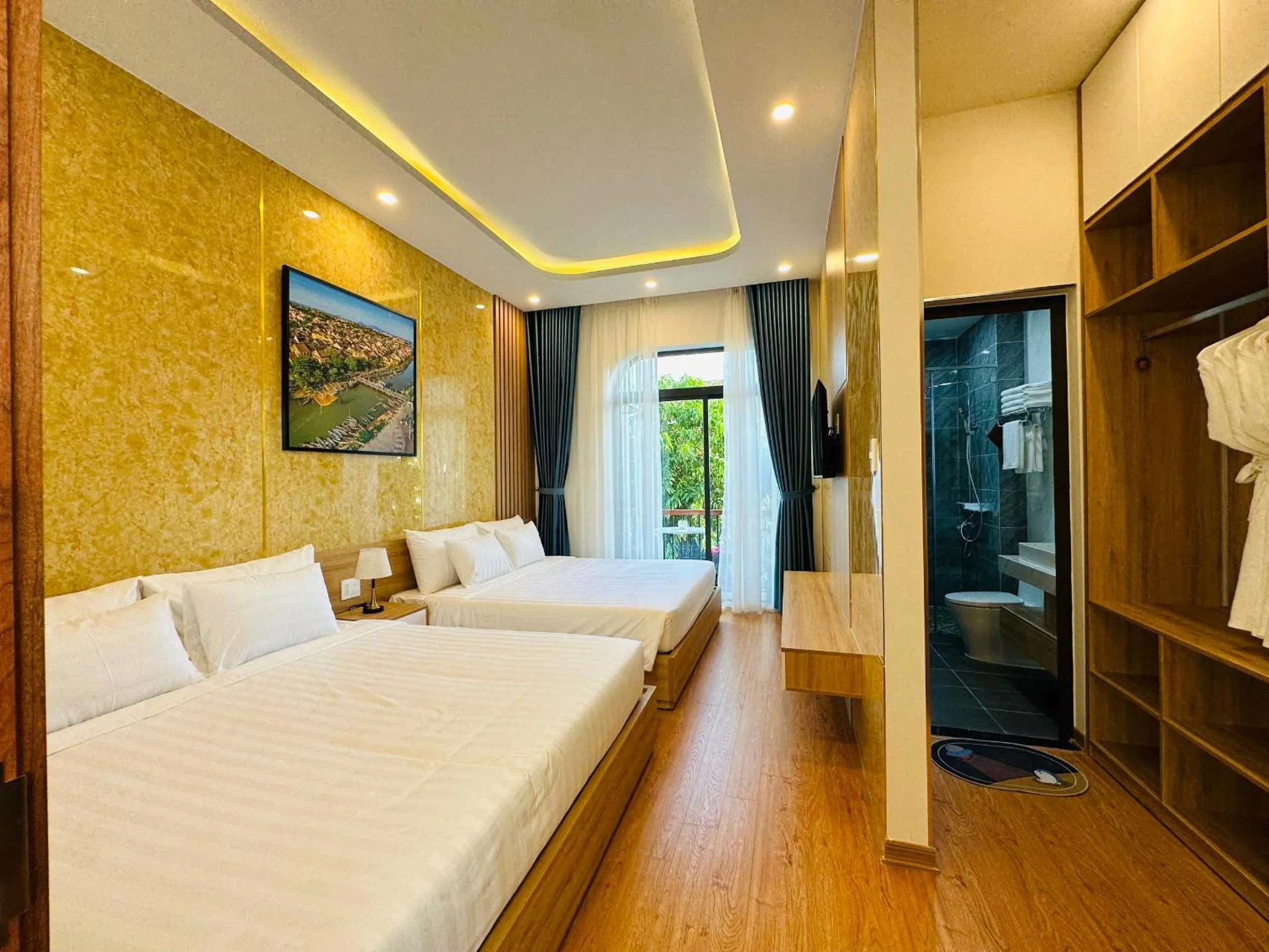 Bed in Mint Hoi An Villa