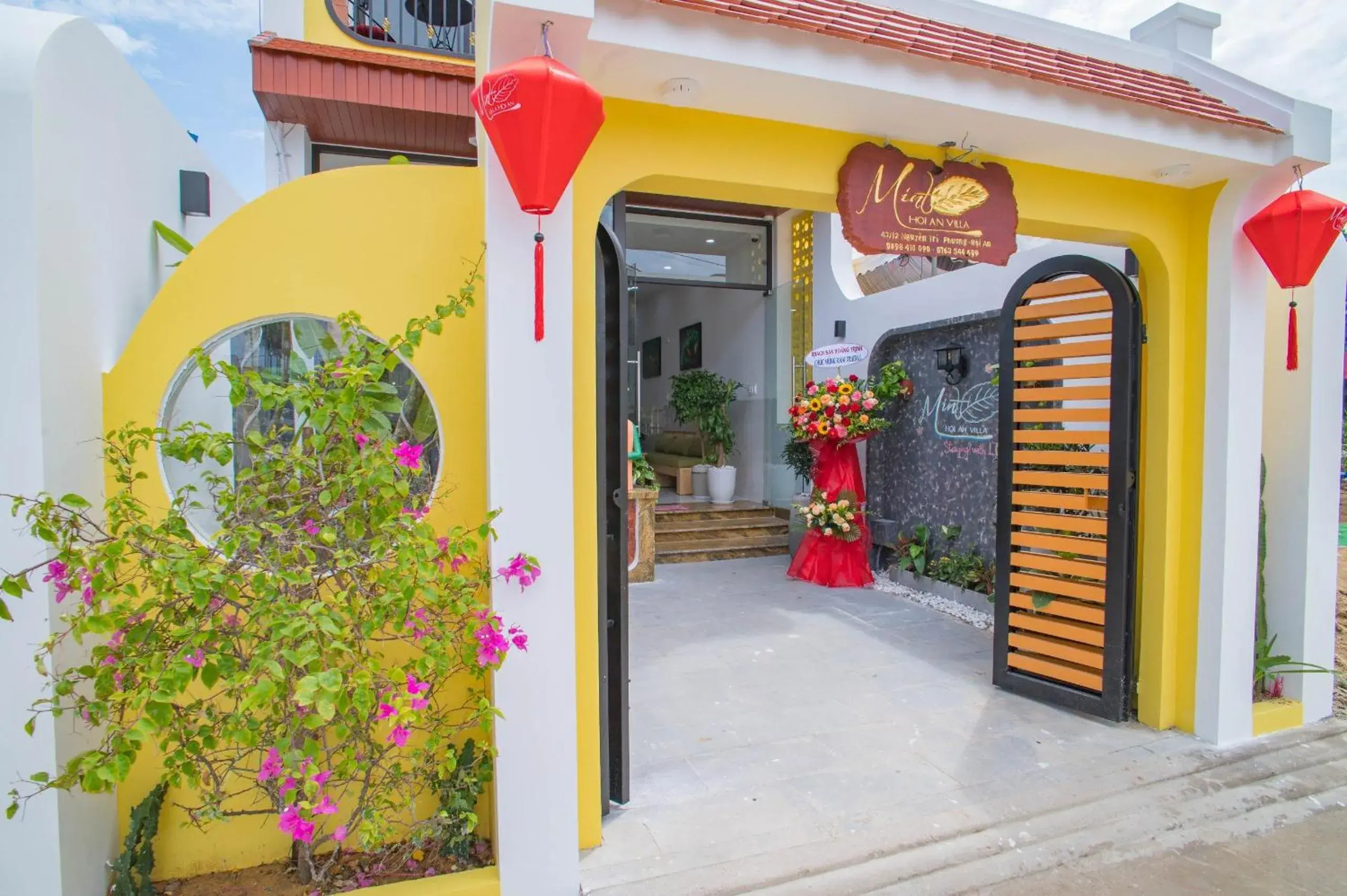 Facade/entrance in Mint Hoi An Villa Facade/entrance in Mint Hoi An Villa