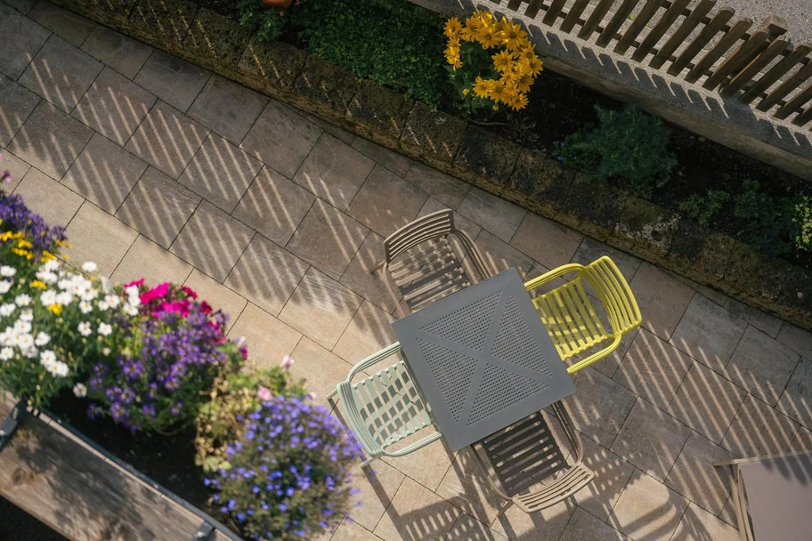 Garden view in Boutique Apart Serfaus