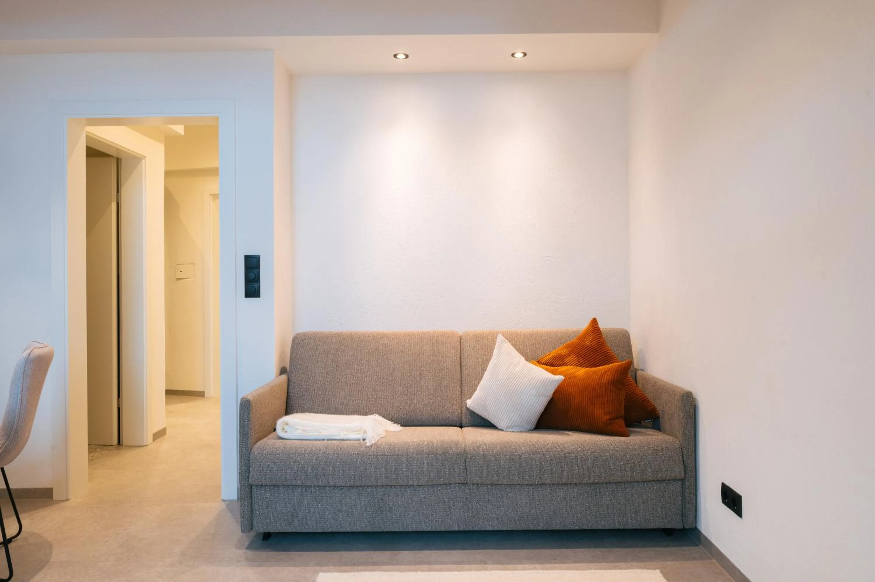 Communal lounge/ TV room in Boutique Apart Serfaus