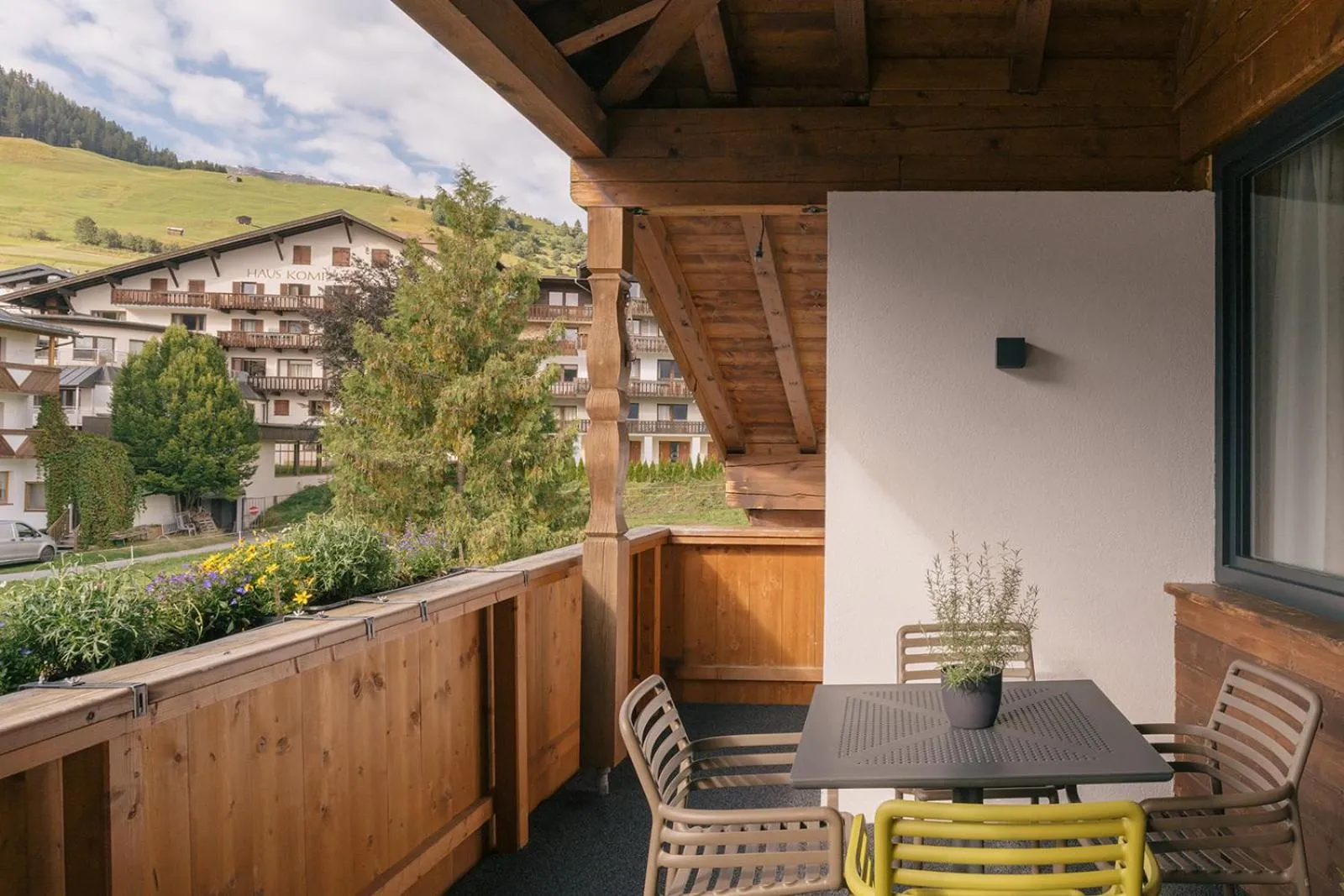 View (from property/room) in Boutique Apart Serfaus
