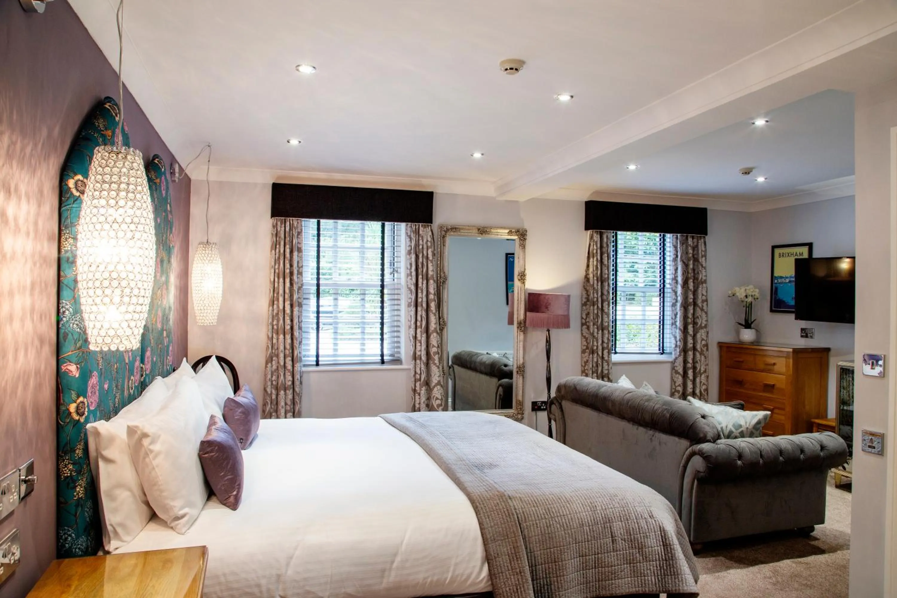 Bedroom, Bed in Haytor Hotel