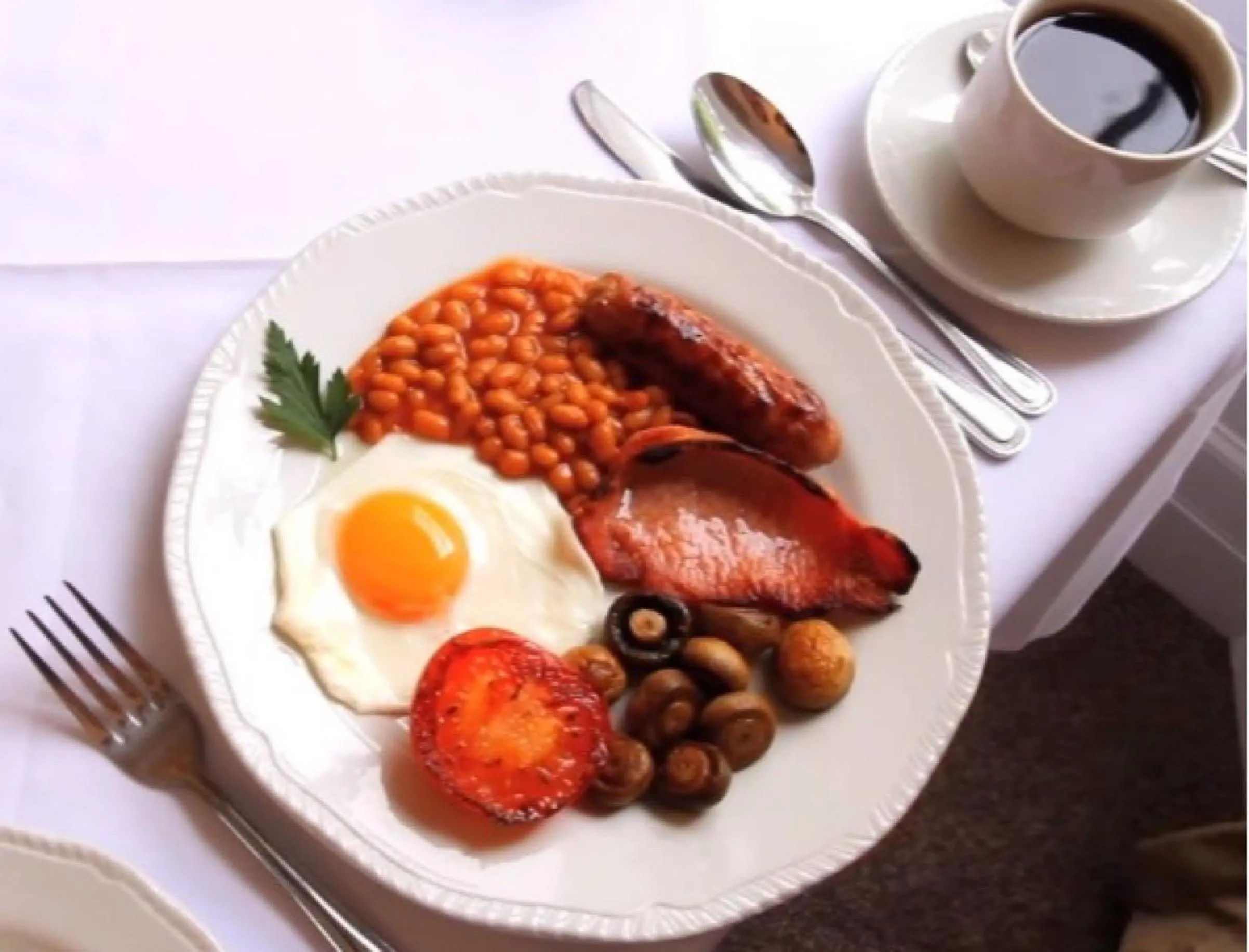 English/Irish breakfast in Haytor Hotel
